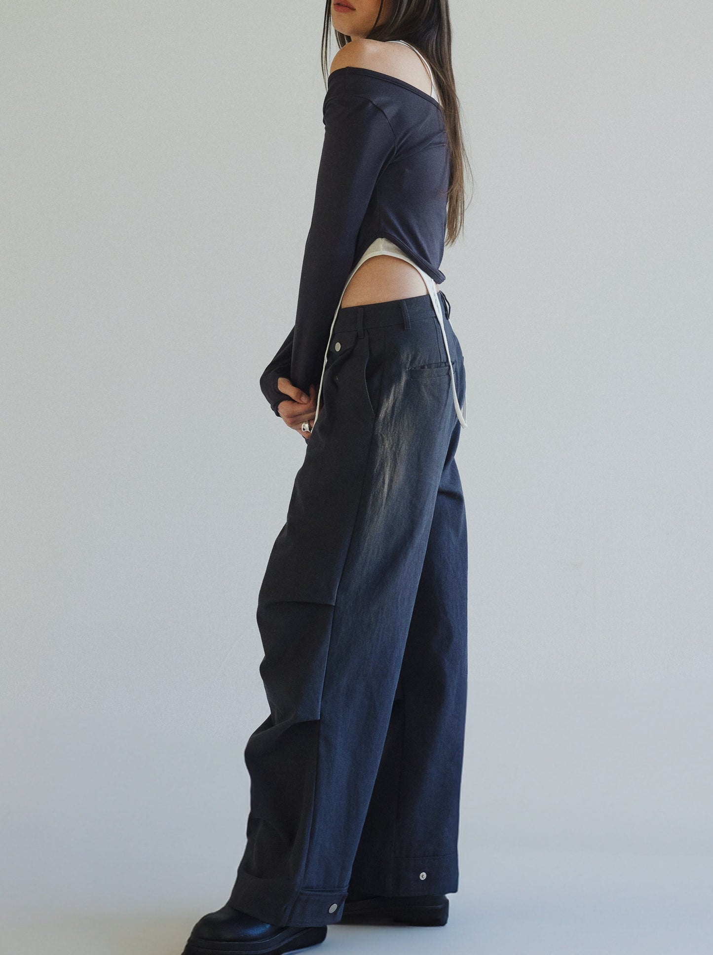 *2nd restock* SARAH long sleeve tee - storm