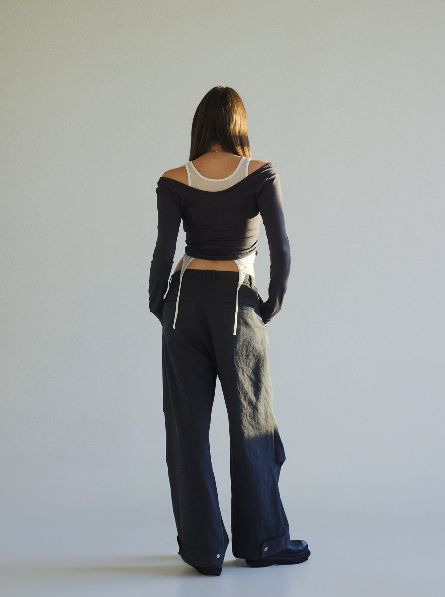 *2nd restock* SARAH long sleeve tee - storm