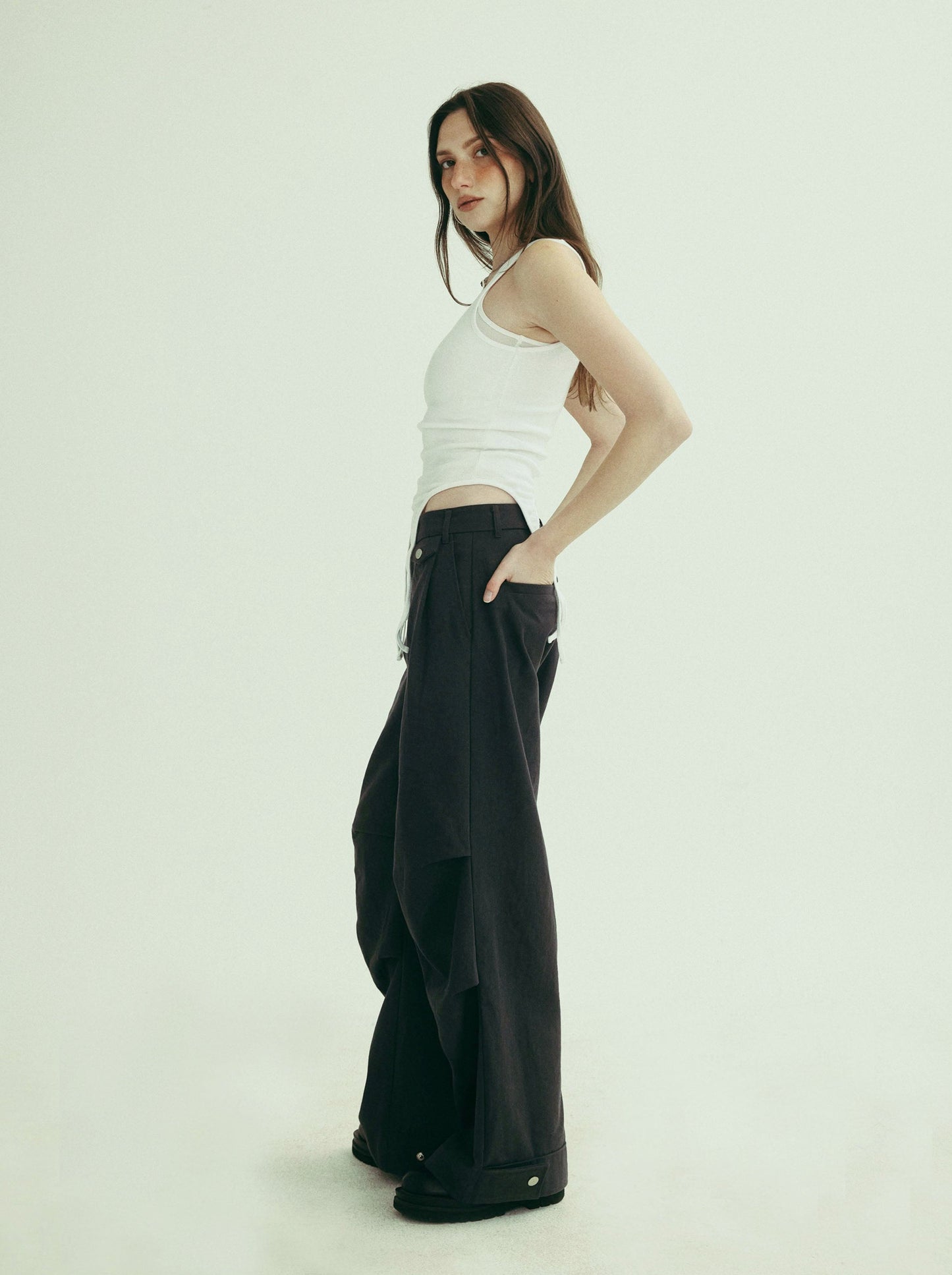 JUSTINE tank - blanc