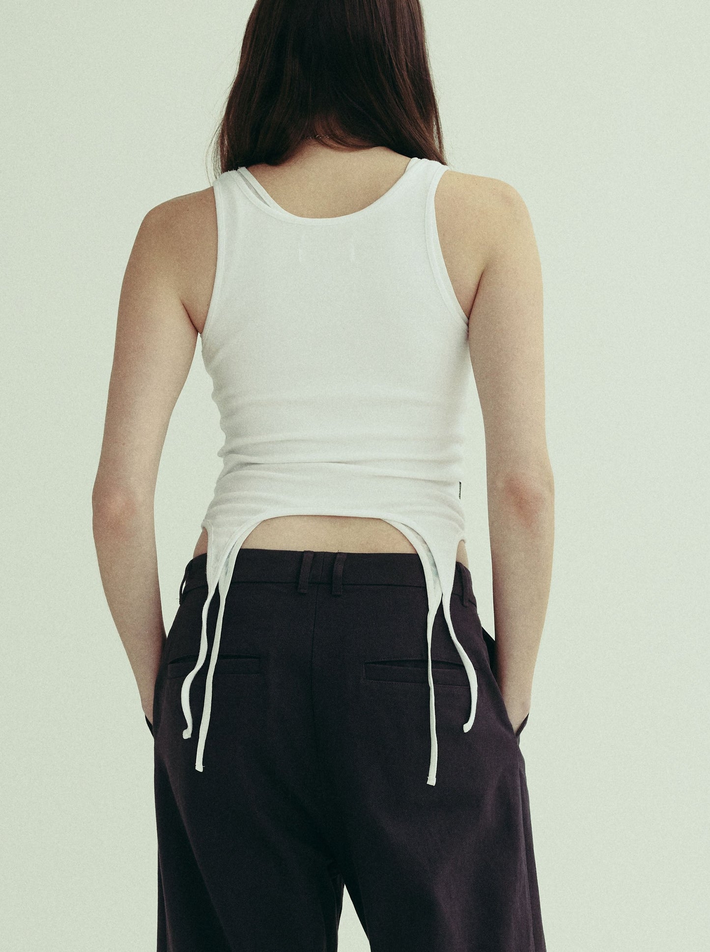 JUSTINE tank - blanc