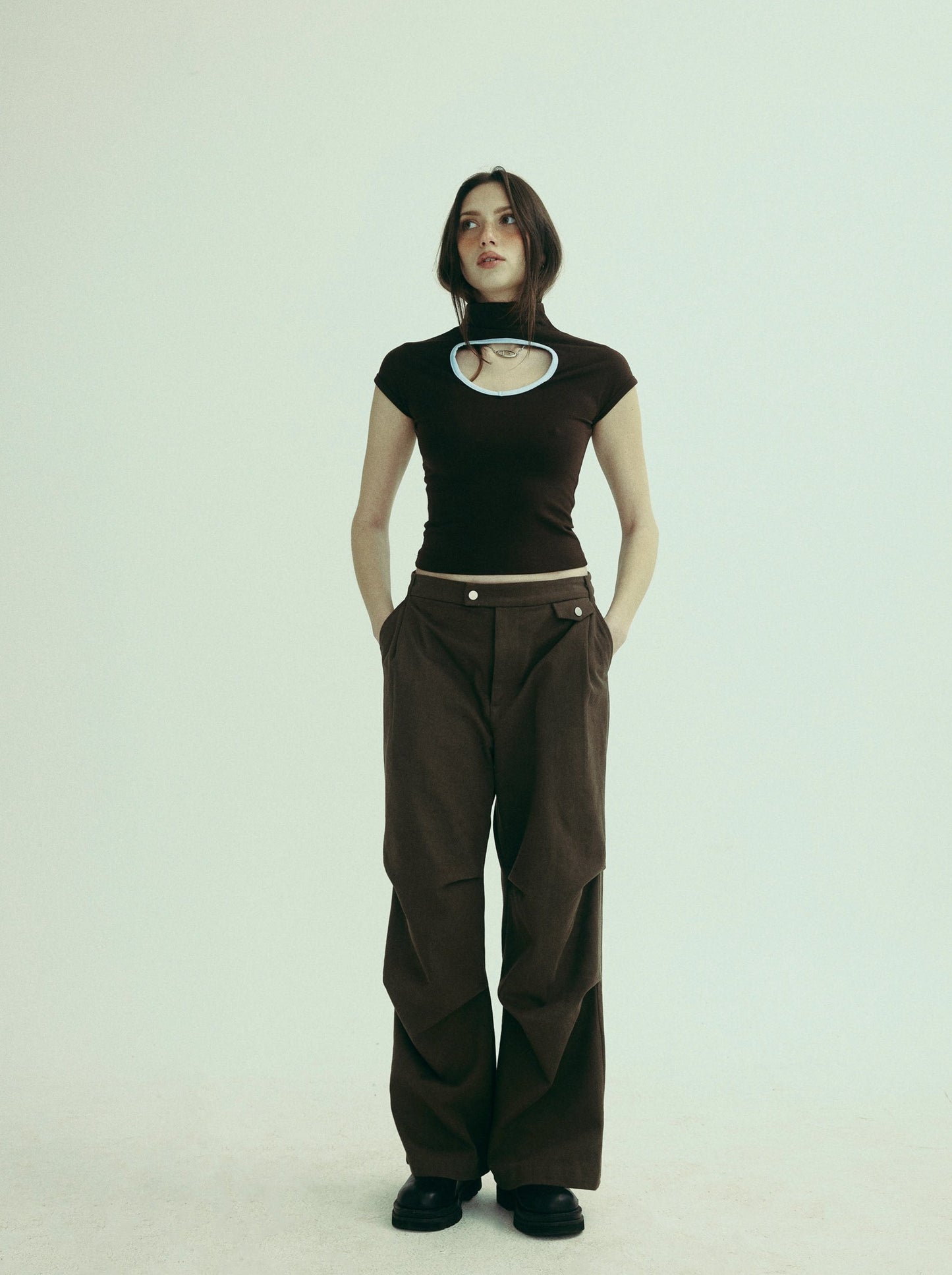 *restocked* BEEKEI pant - bark