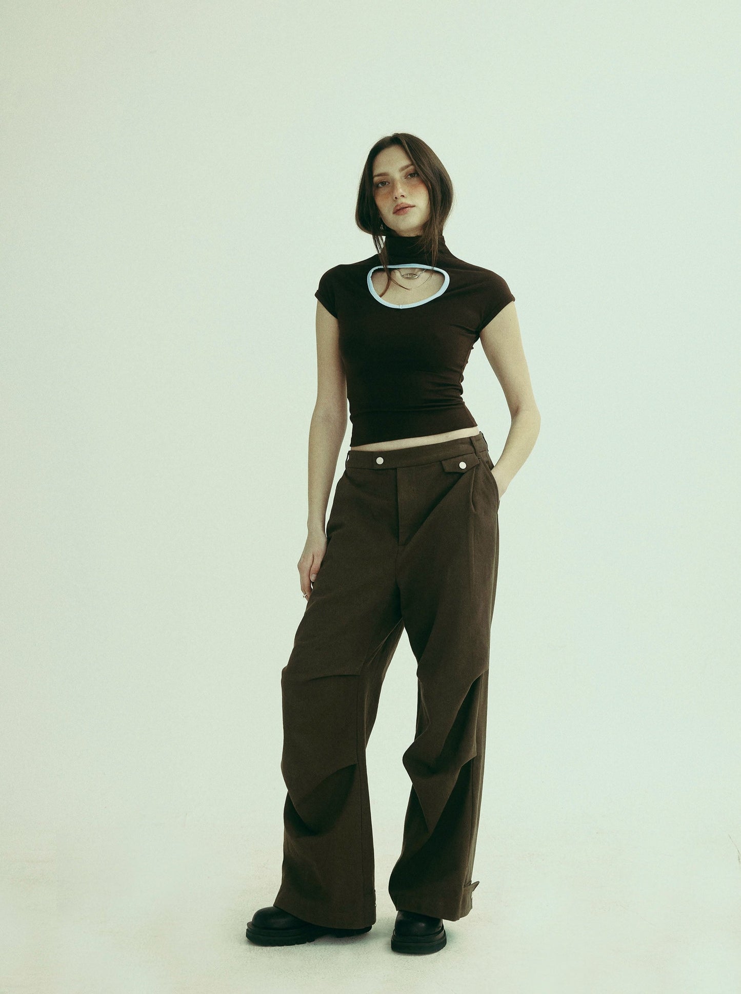 *restocked* BEEKEI pant - bark