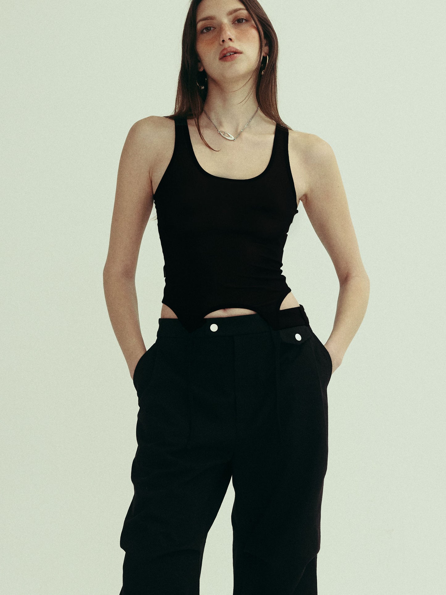 JUSTINE tank - onyx