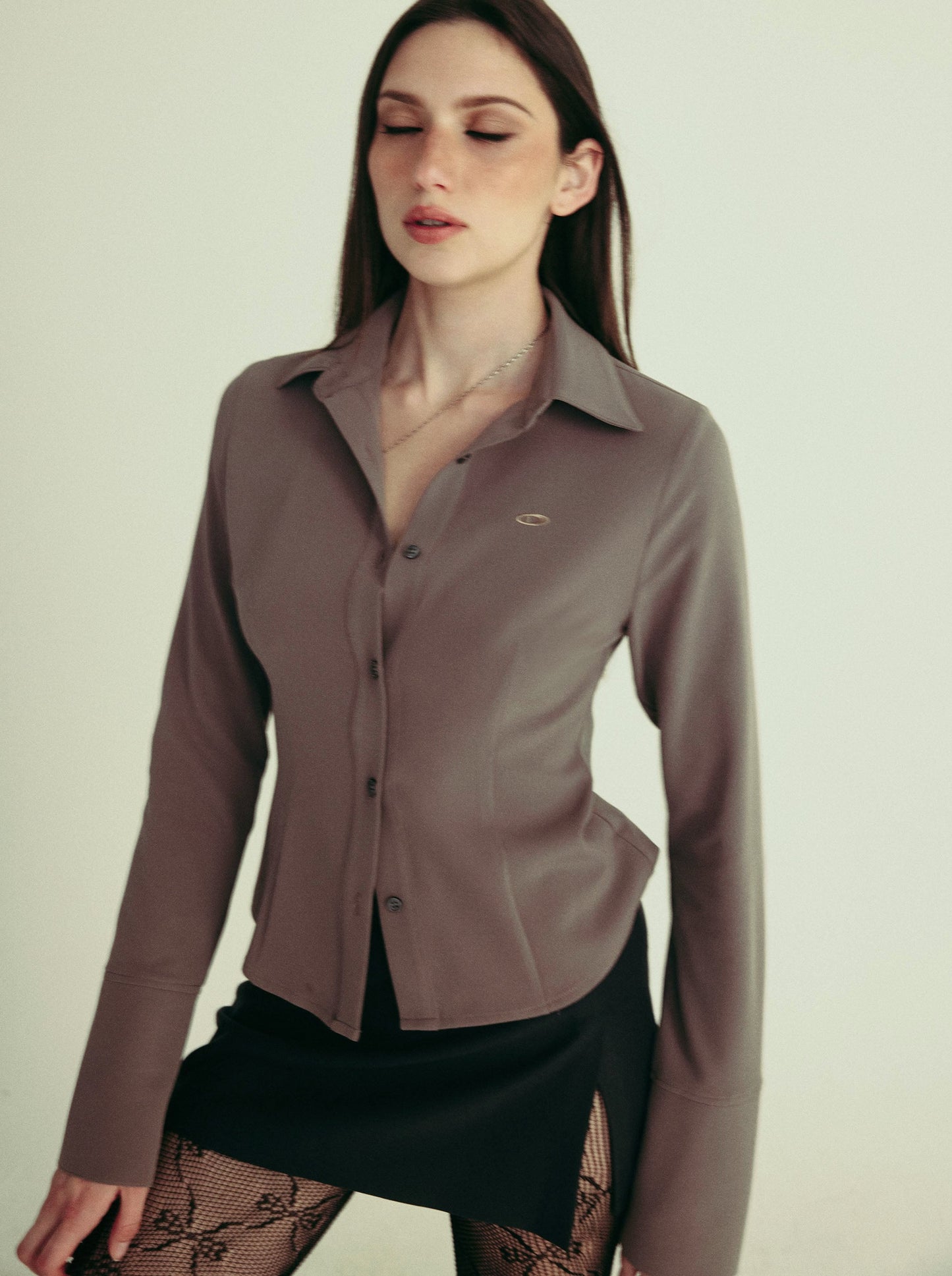 NICOLA shirt - desert taupe