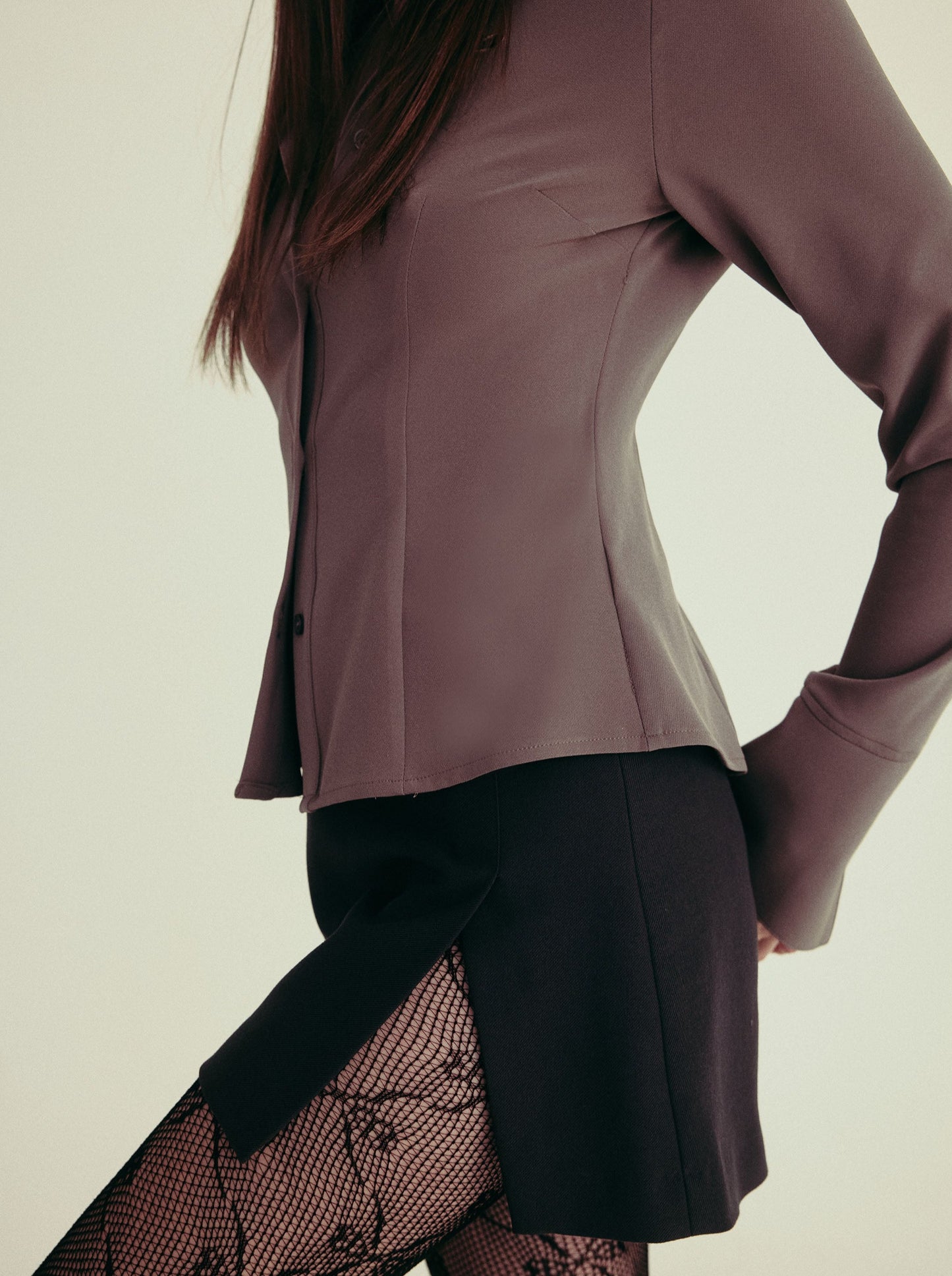 NICOLA shirt - desert taupe