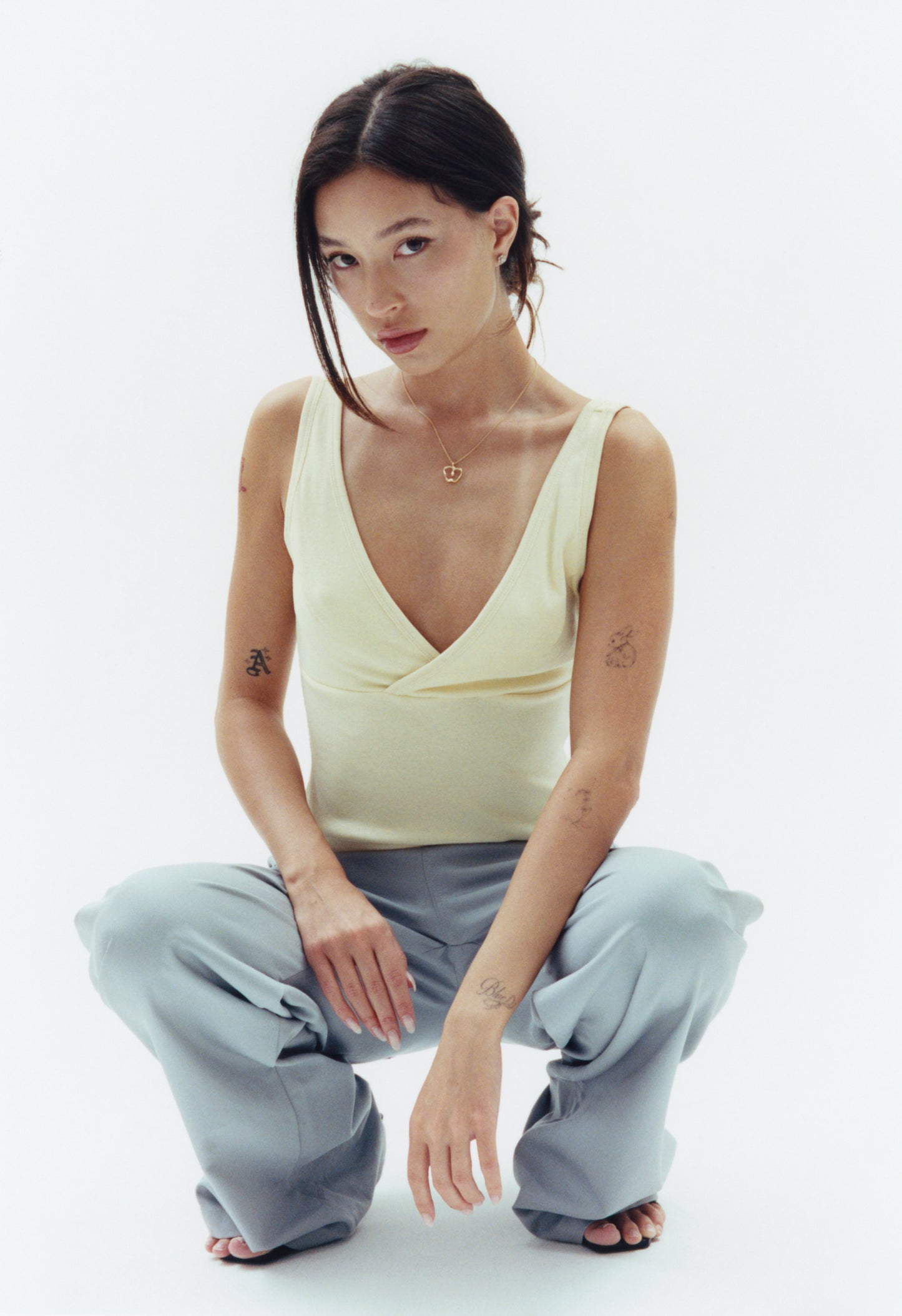PERETTI TOP - butter yellow