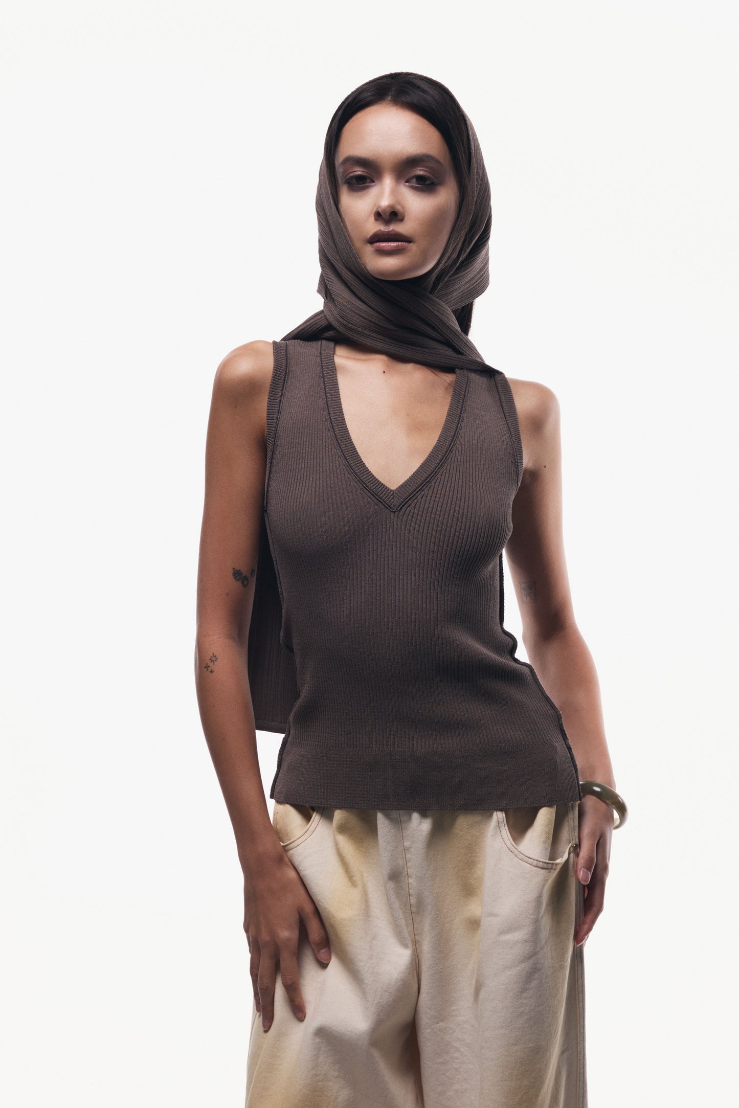 TURI scarf - driftwood