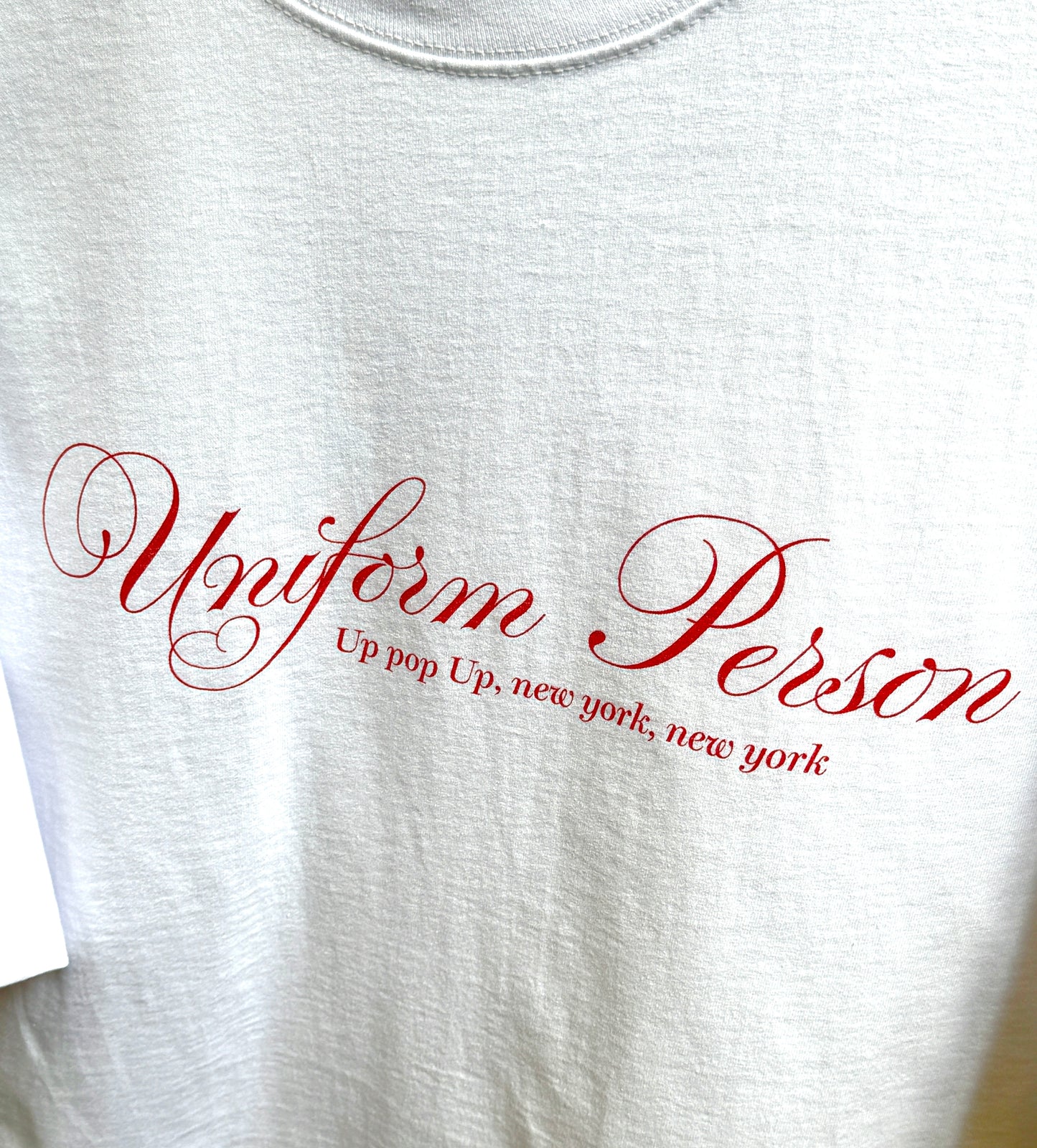 UP souvenir t-shirt - white