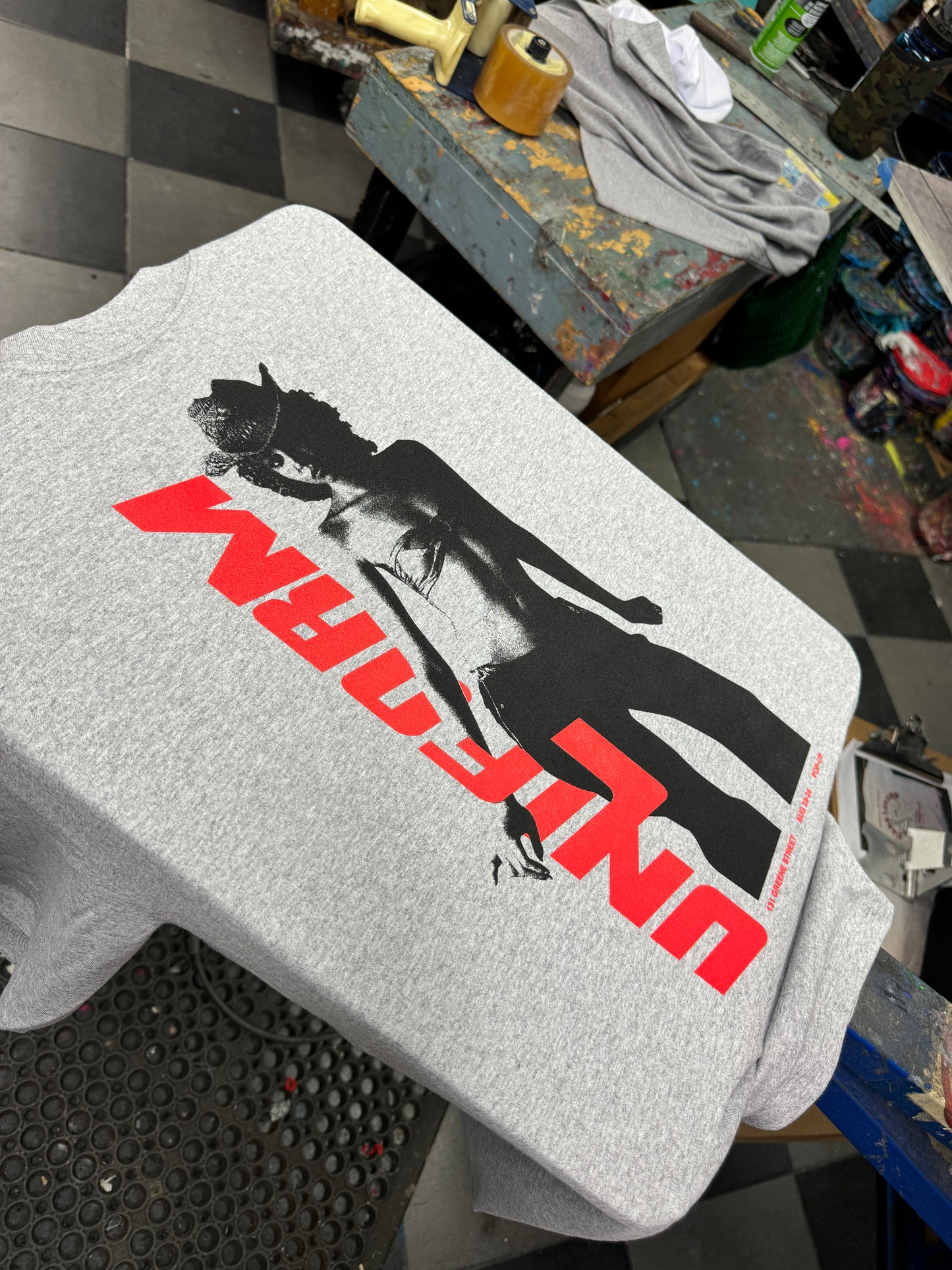 UP girl t-shirt - heather grey