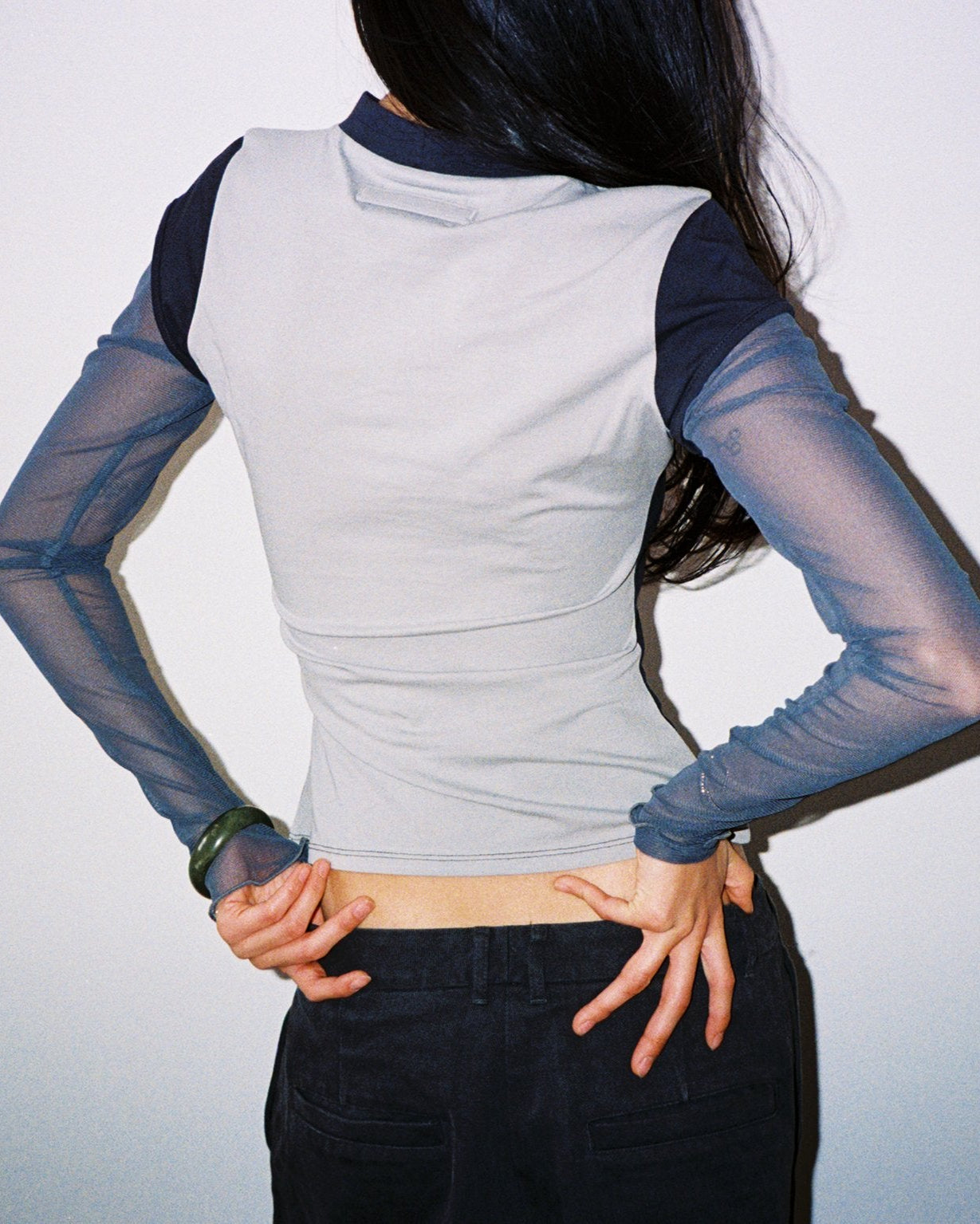 ALYX layered long sleeve - city blue