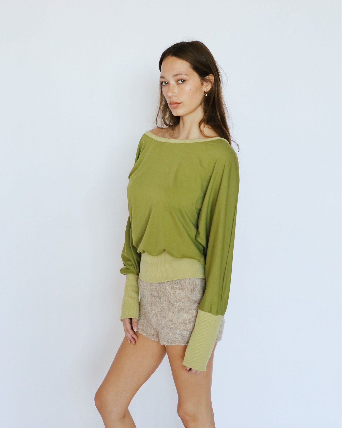 *5th restock* CARMEN top - pistachio