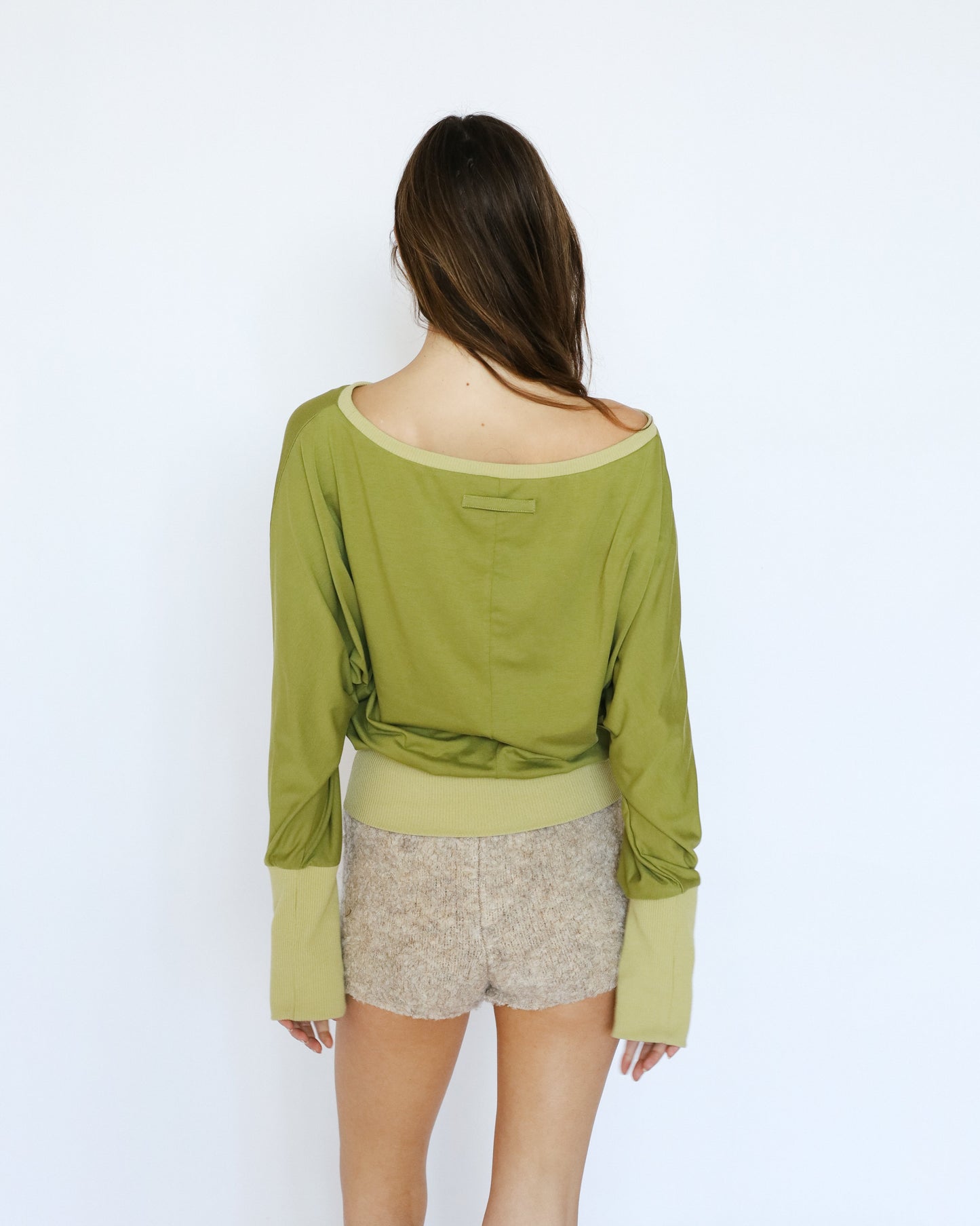 *5th restock* CARMEN top - pistachio