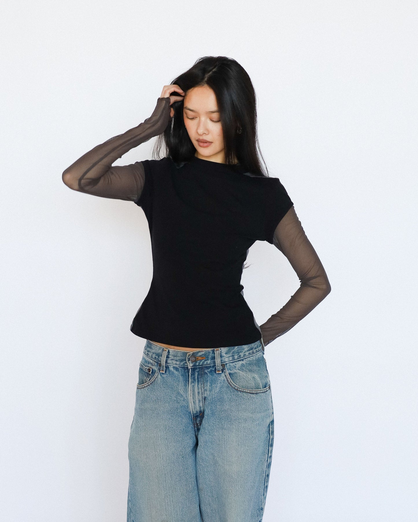 *2nd restock* ALYX layered long sleeve - black
