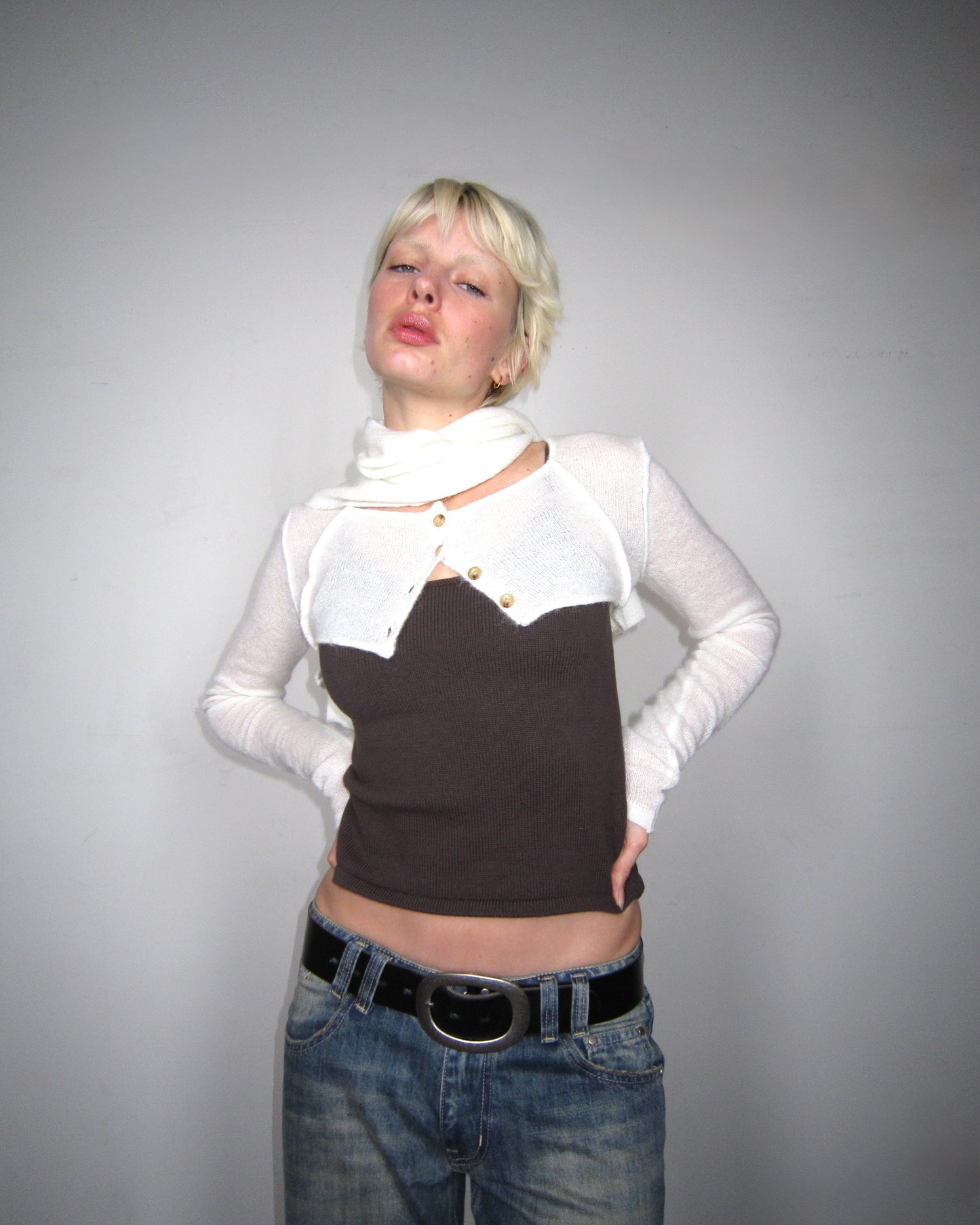 AIRA cardigan - first snow