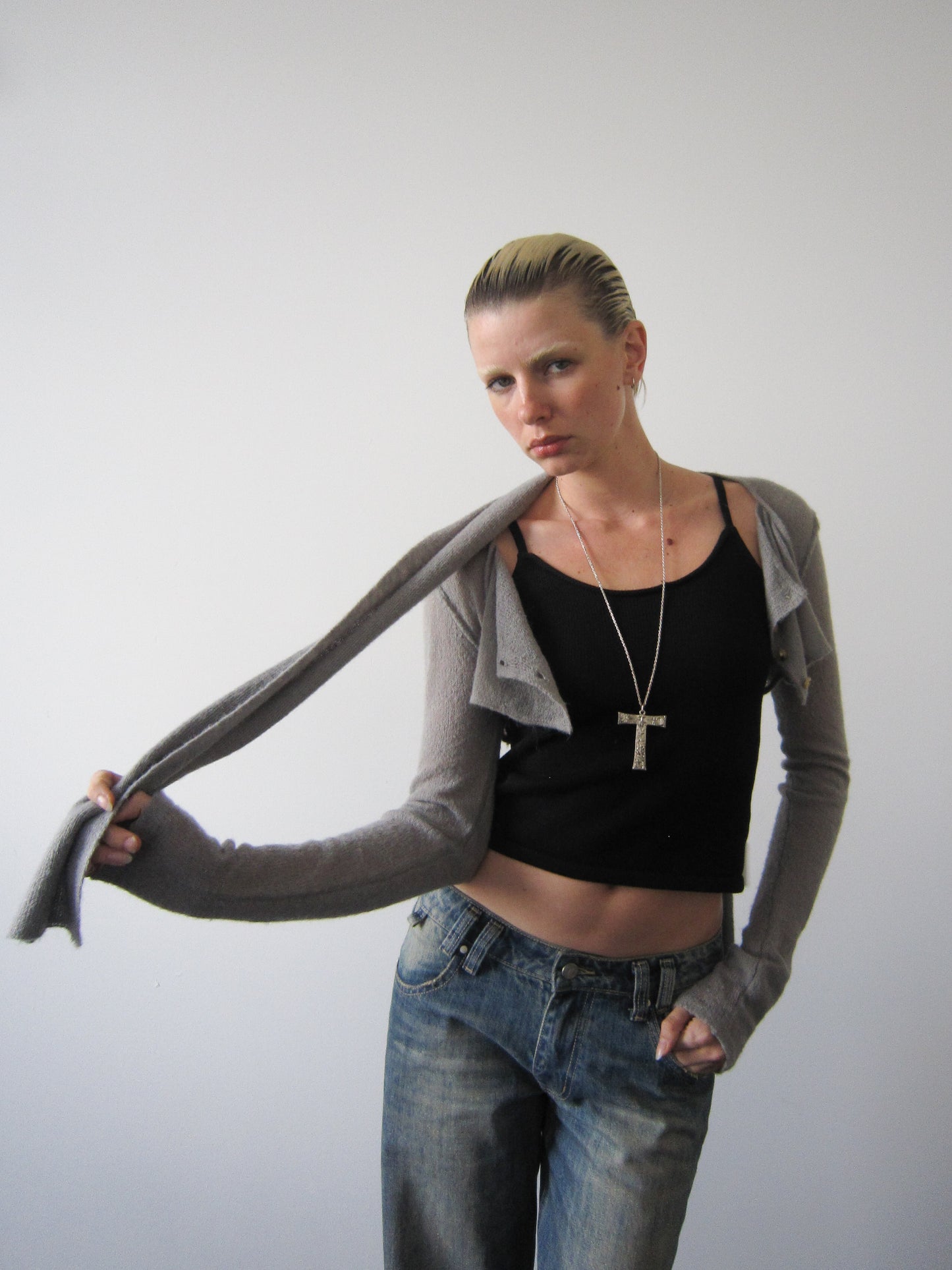 AIRA cardigan - bunny grey