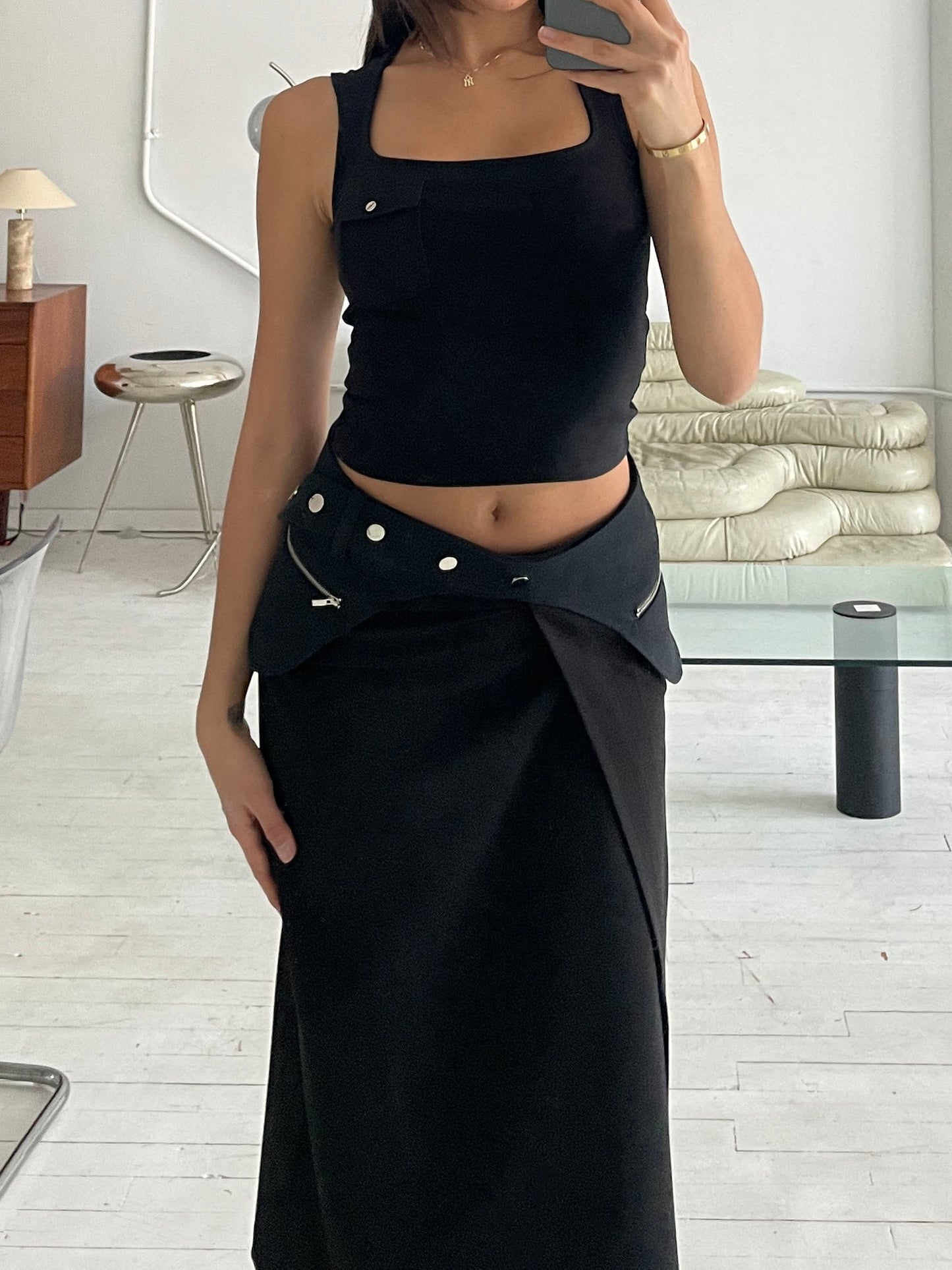 *2nd restock* SONDER skirt - onyx