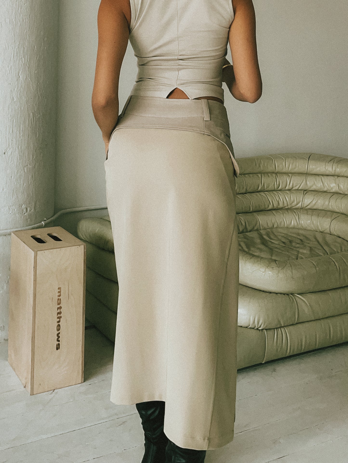 *3rd restock* SONDER skirt - sand