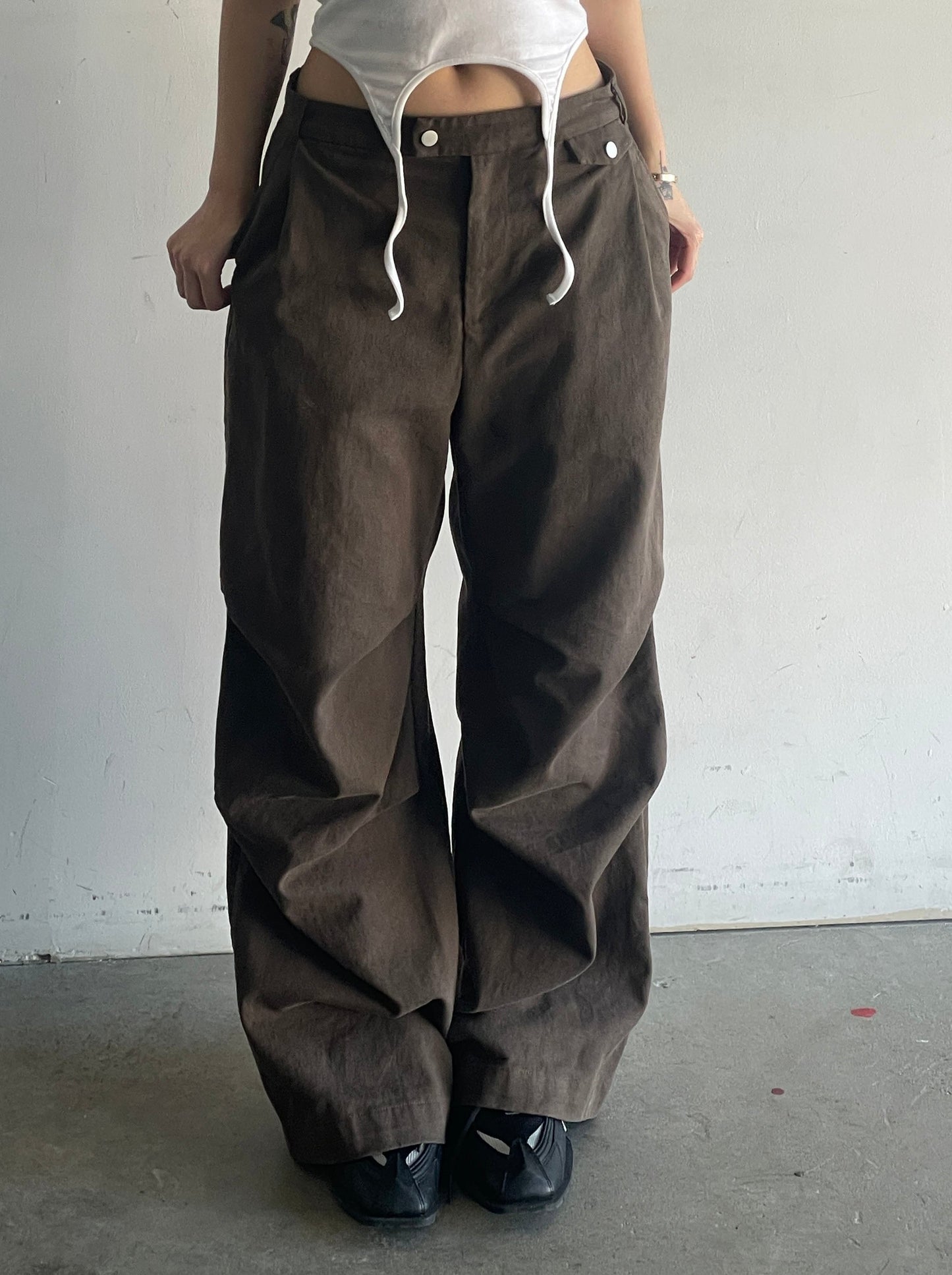 *restocked* BEEKEI pant - bark