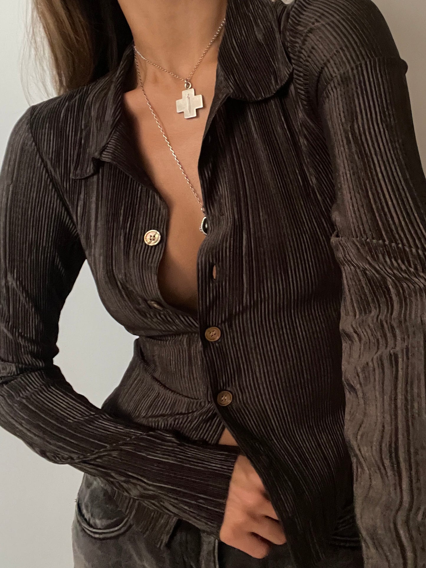 *new color* FIDAN shirt - smoke