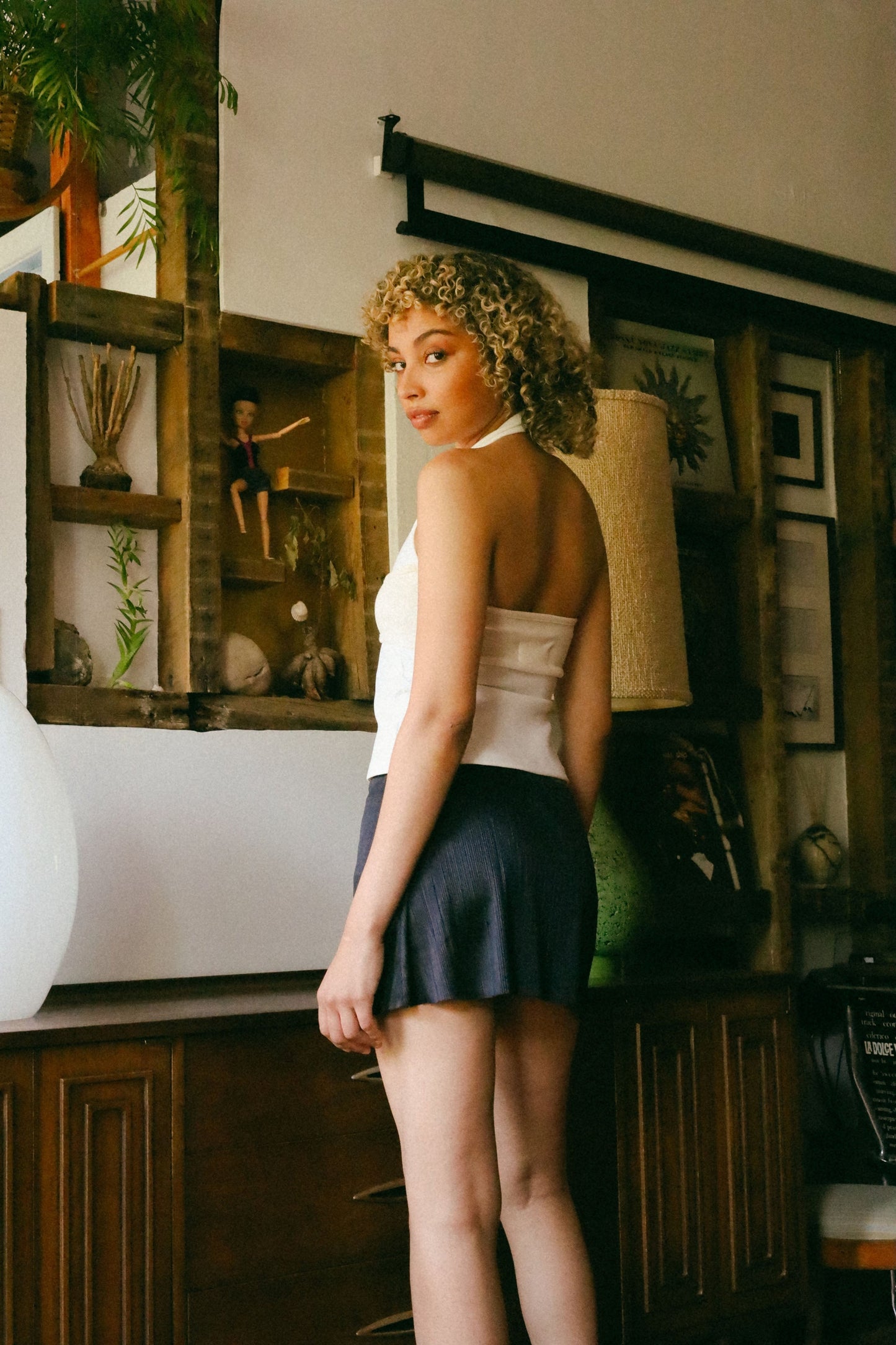 *2nd restock*ZAHARA skort - onyx