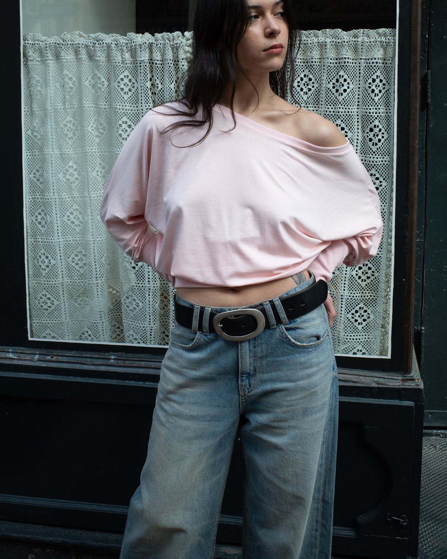 *new color* CARMEN top - powder pink