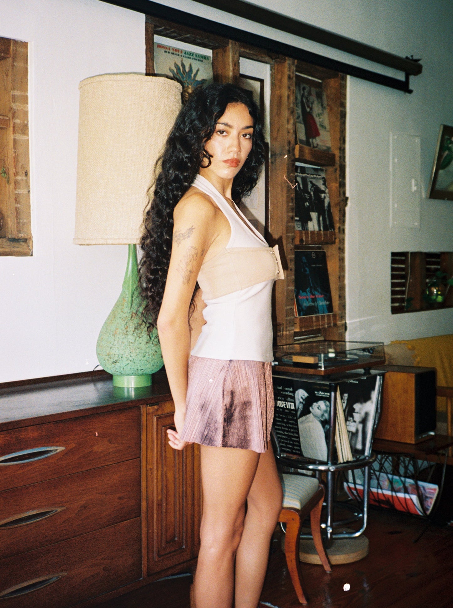 *2nd restock*ZAHARA skort - chocolate brown