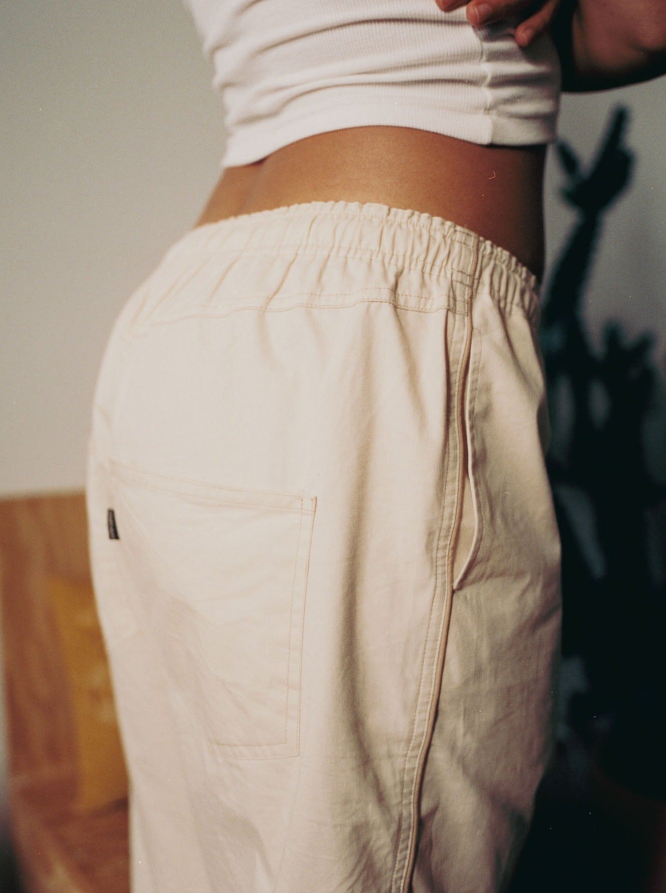 Rivington pants - Off White & Sand