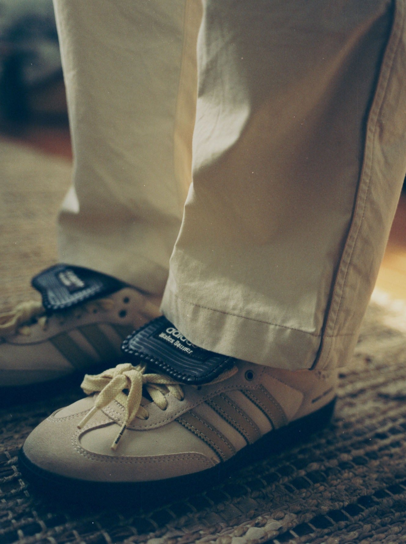 Rivington pants - Off White & Sand