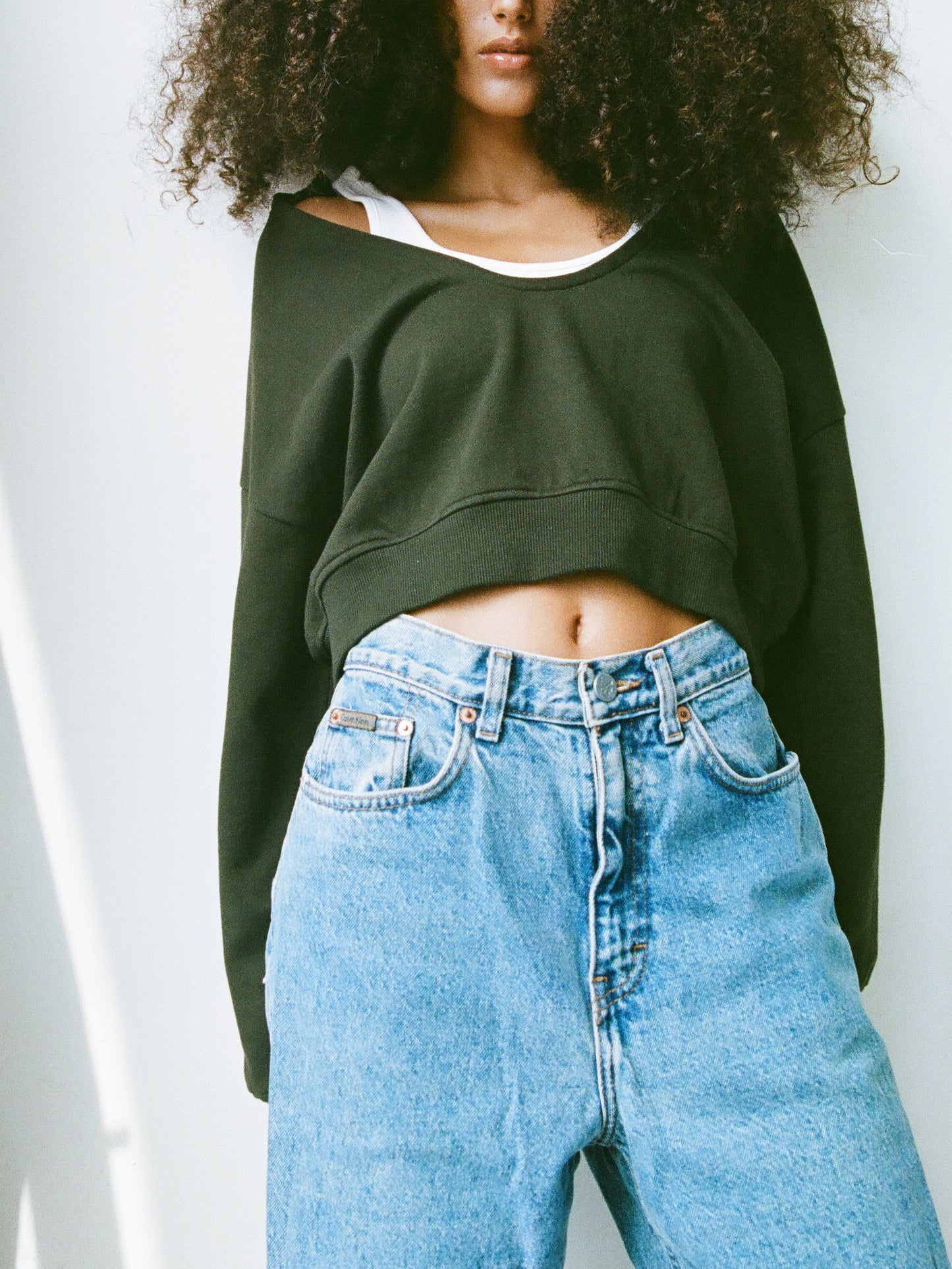JOJO sweatshirt- moss green