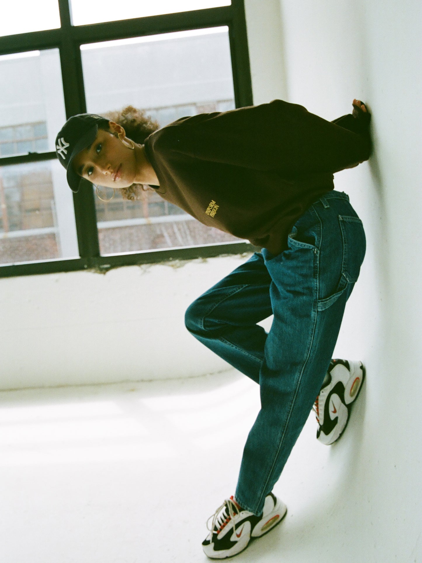 DIANA sweatshirt - chocolate
