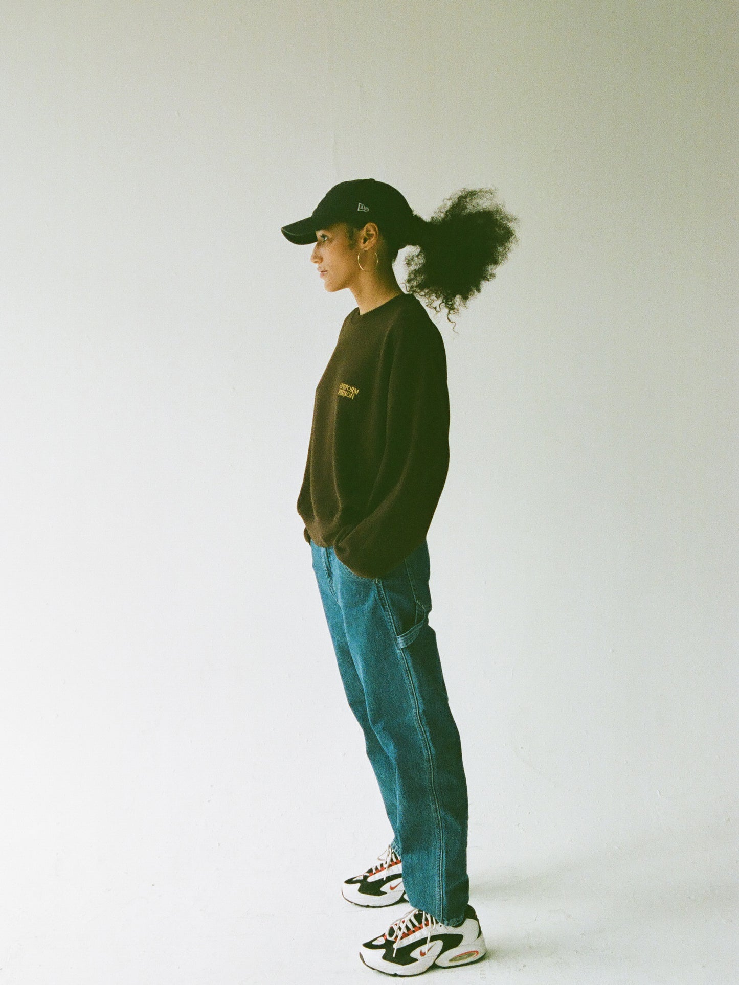 DIANA sweatshirt - chocolate