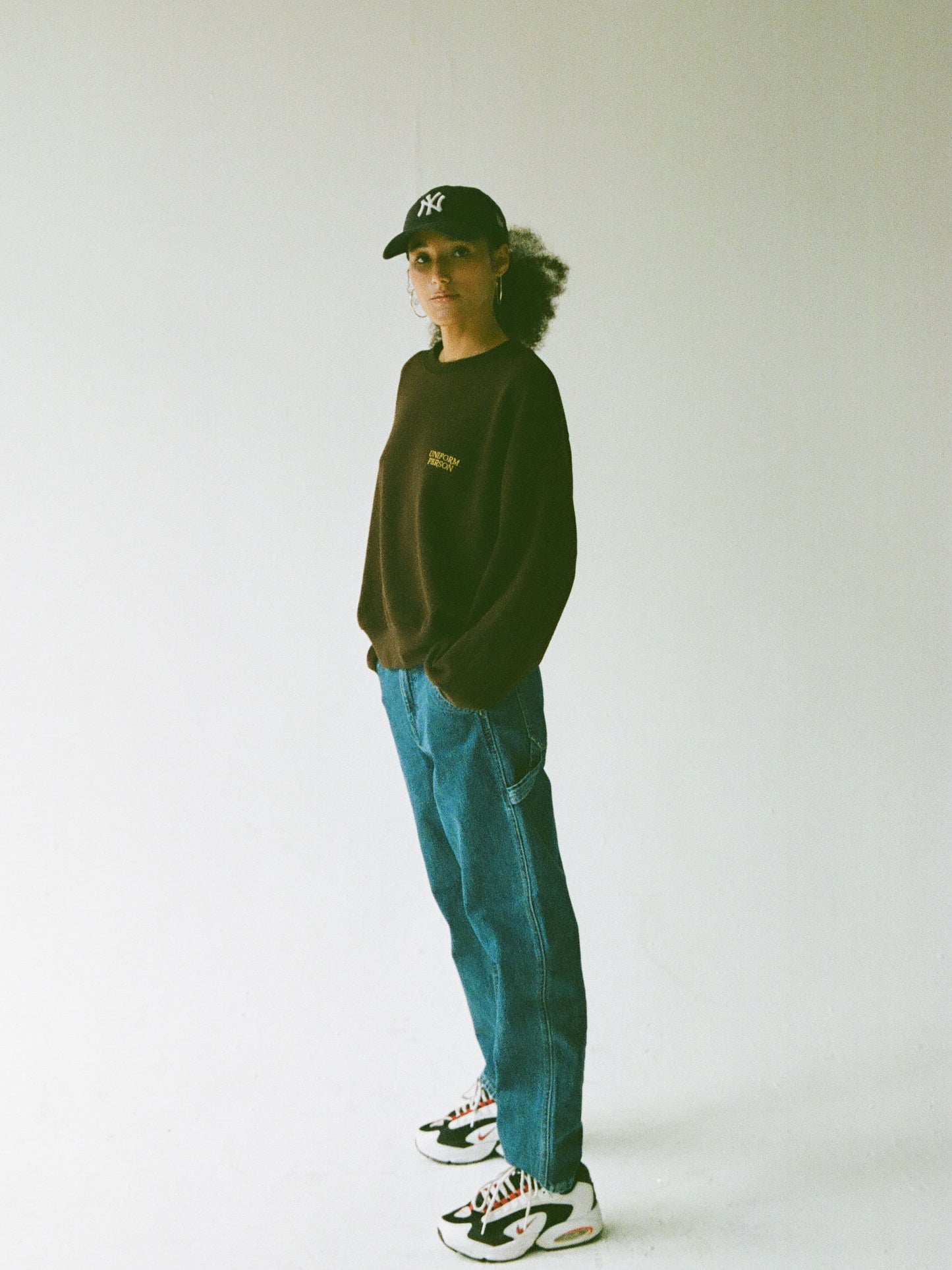 DIANA sweatshirt - chocolate