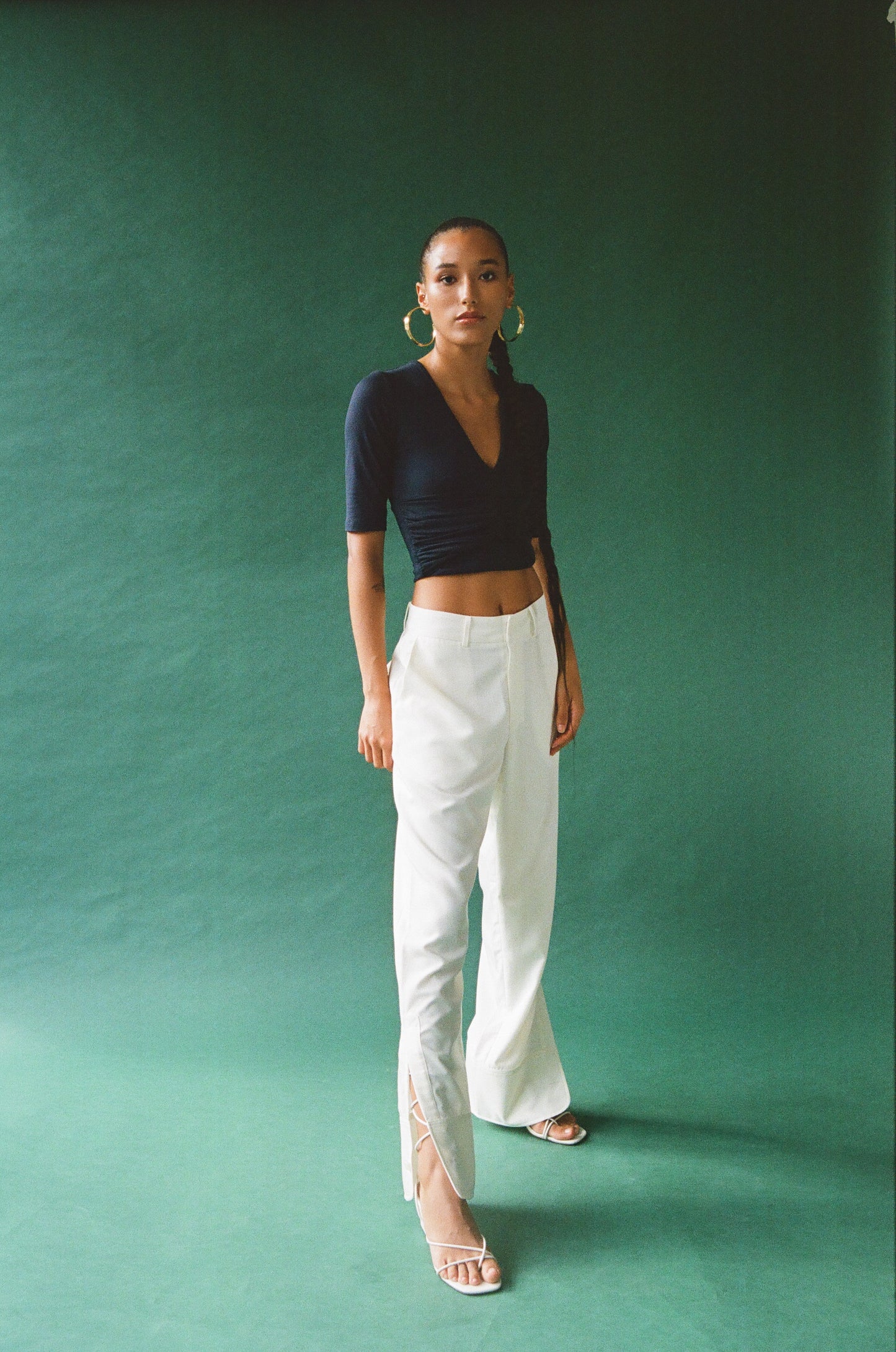 VALLE top - navy