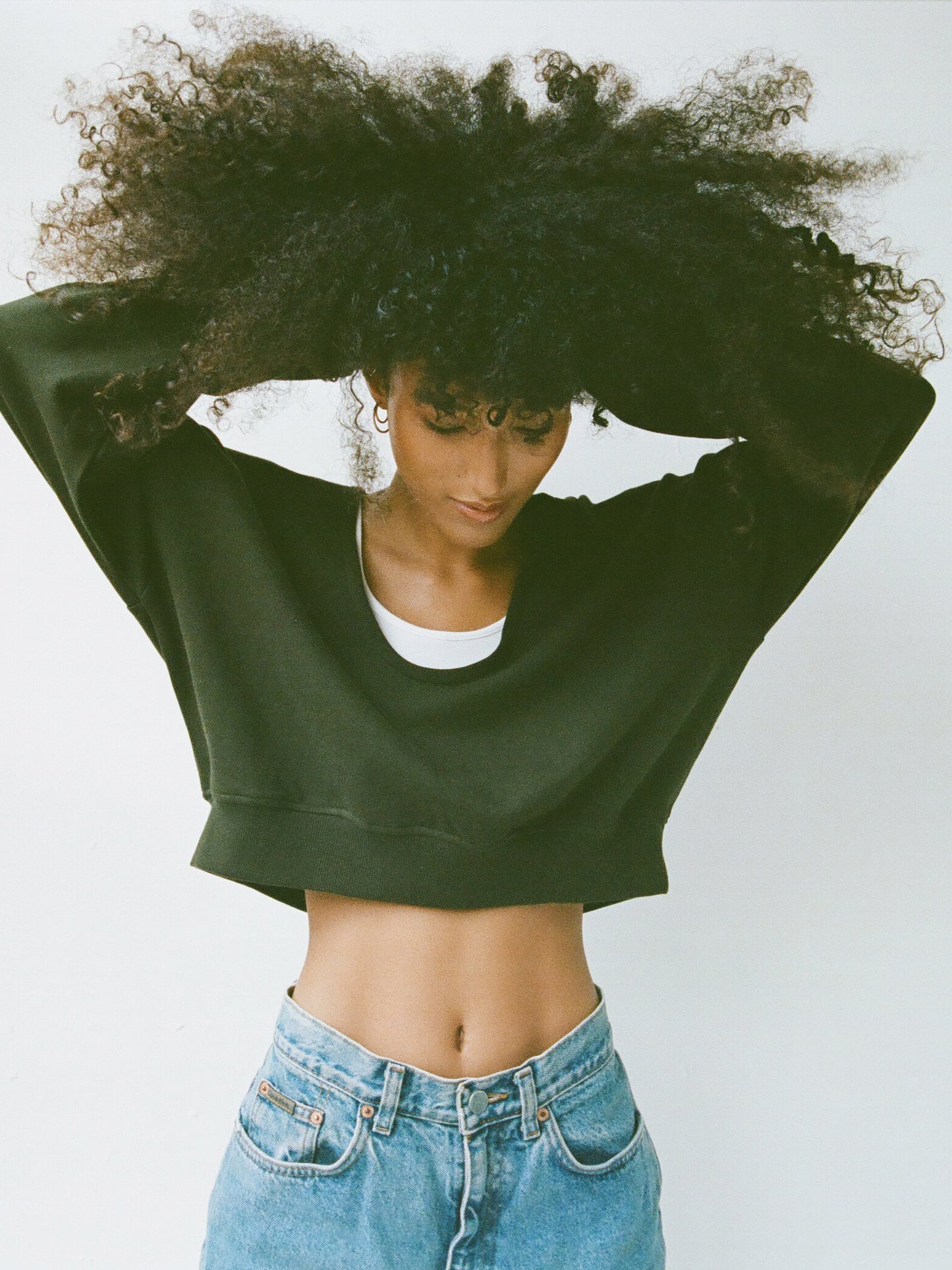 JOJO sweatshirt- moss green