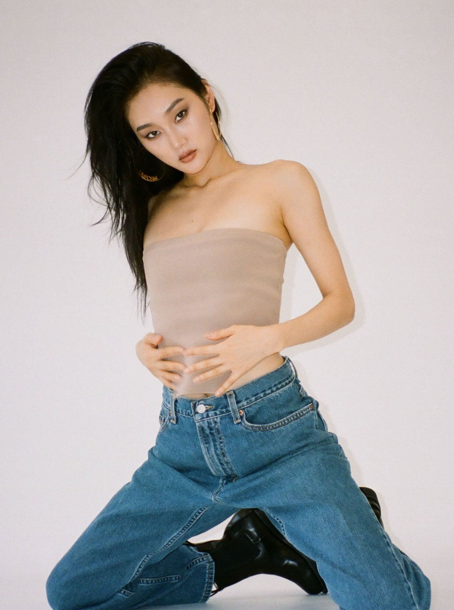 YOKO tube top - beige