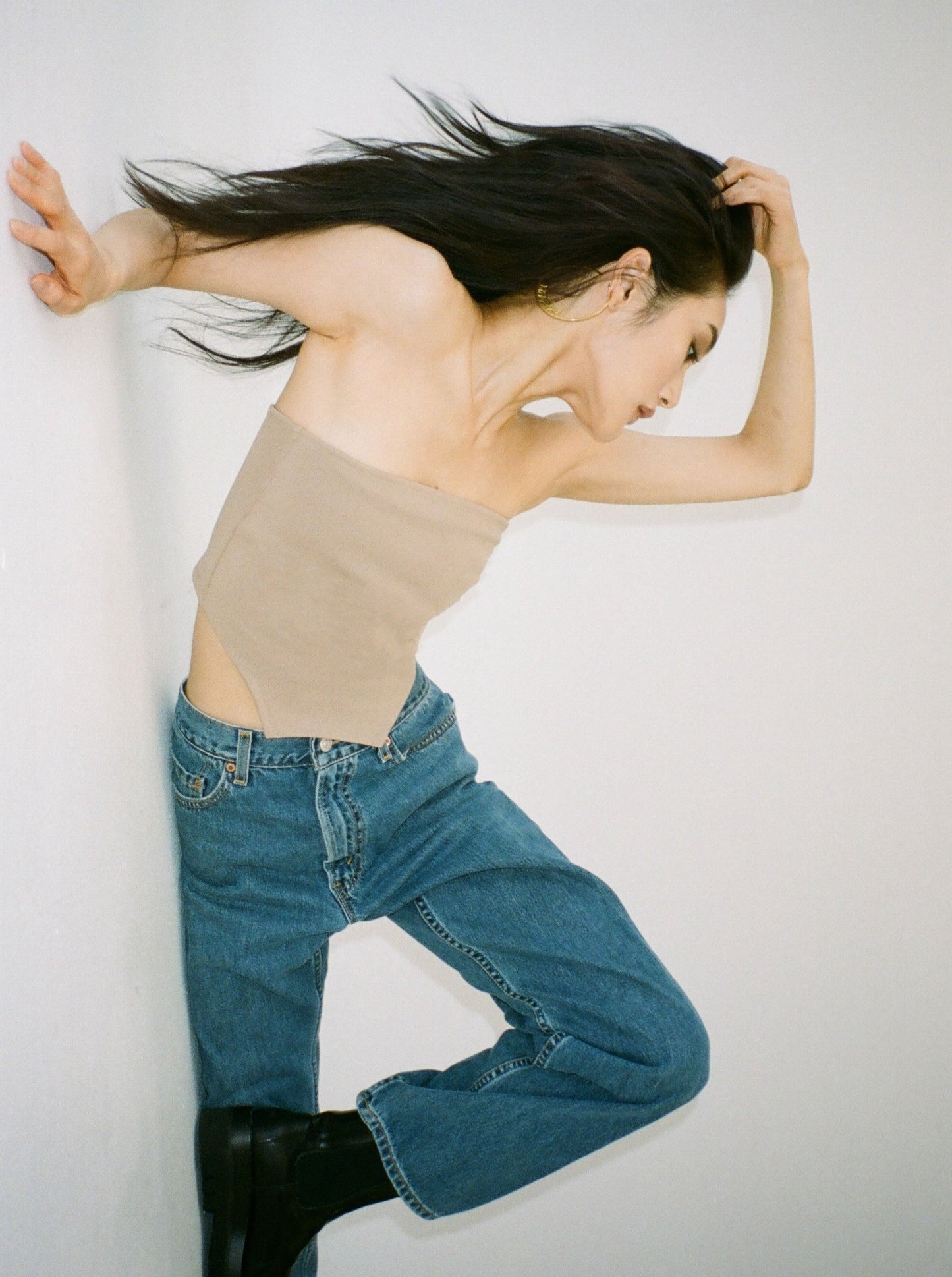 YOKO tube top - beige