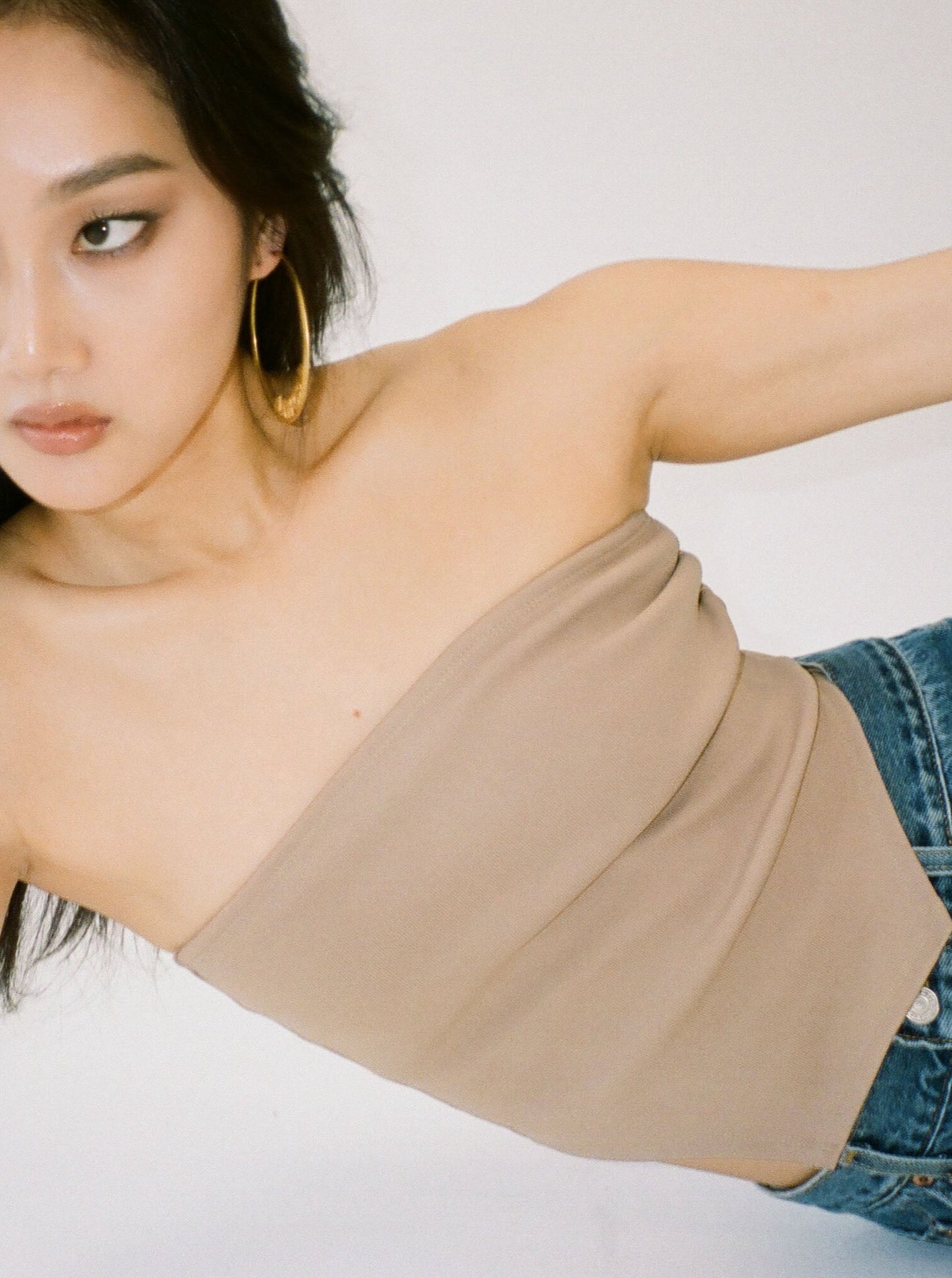 YOKO tube top - beige