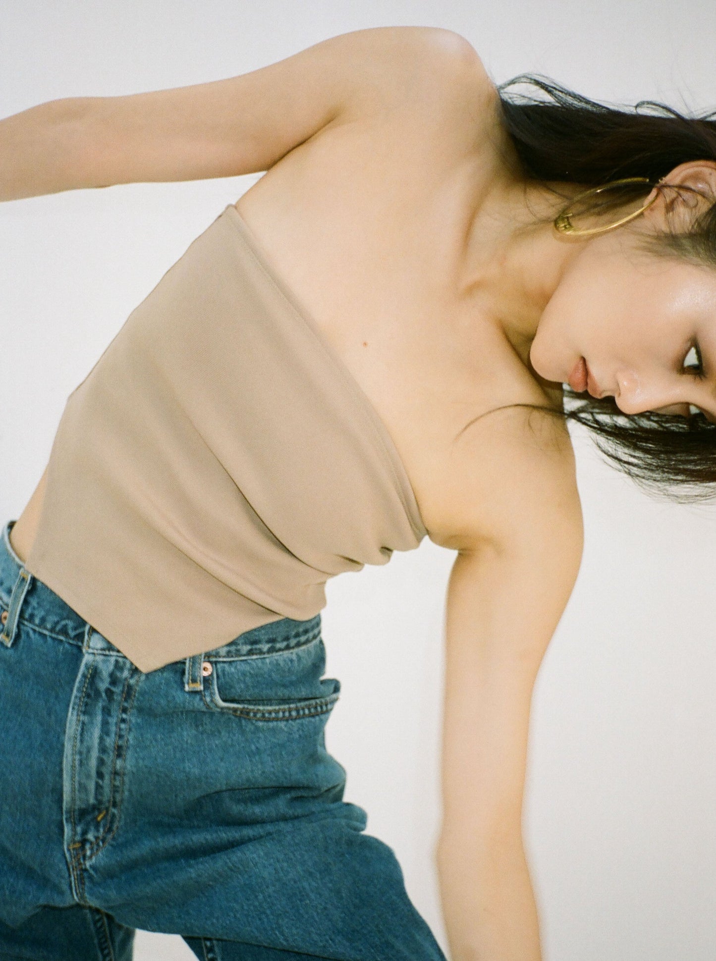 YOKO tube top - beige