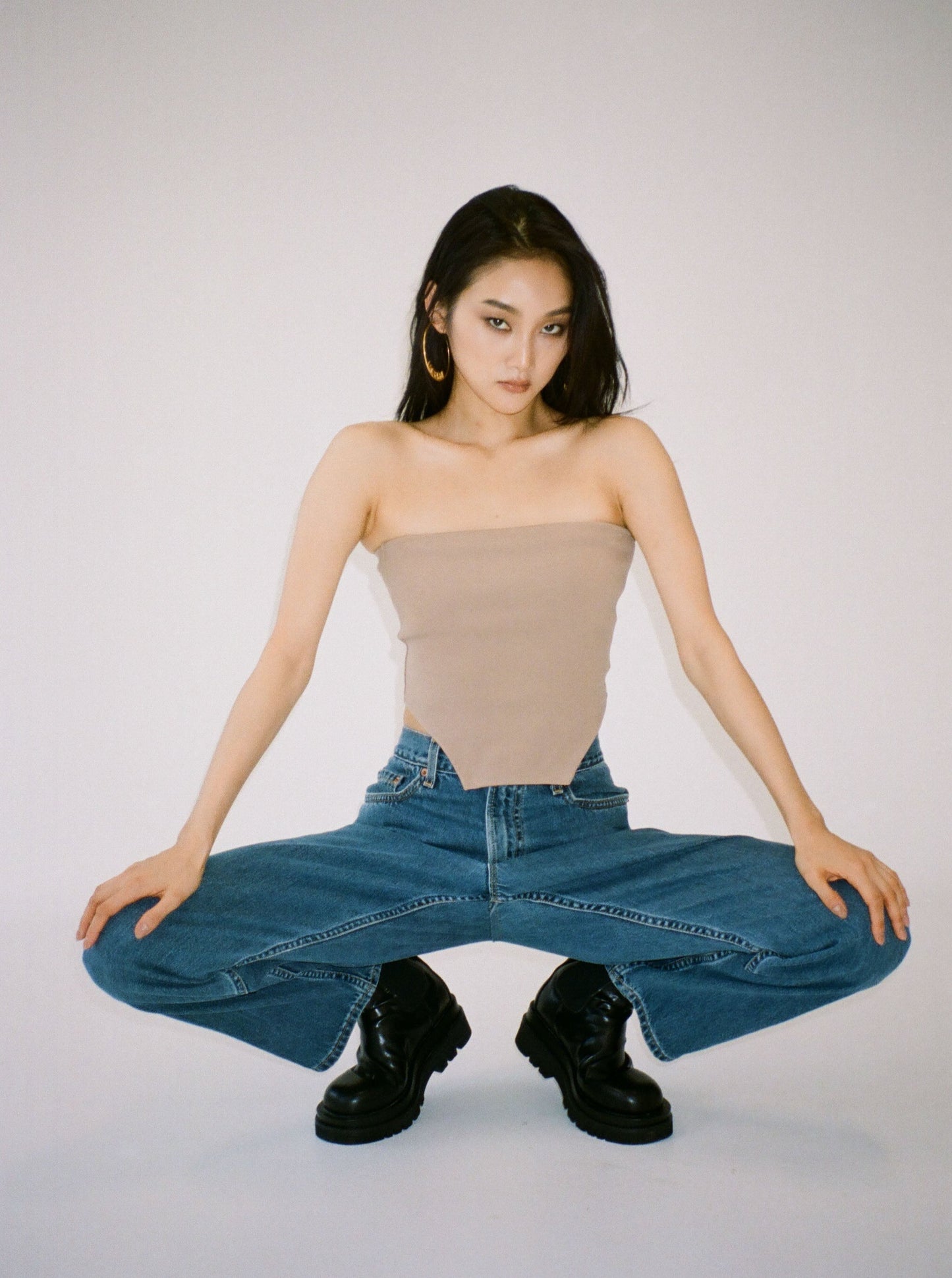 YOKO tube top - beige