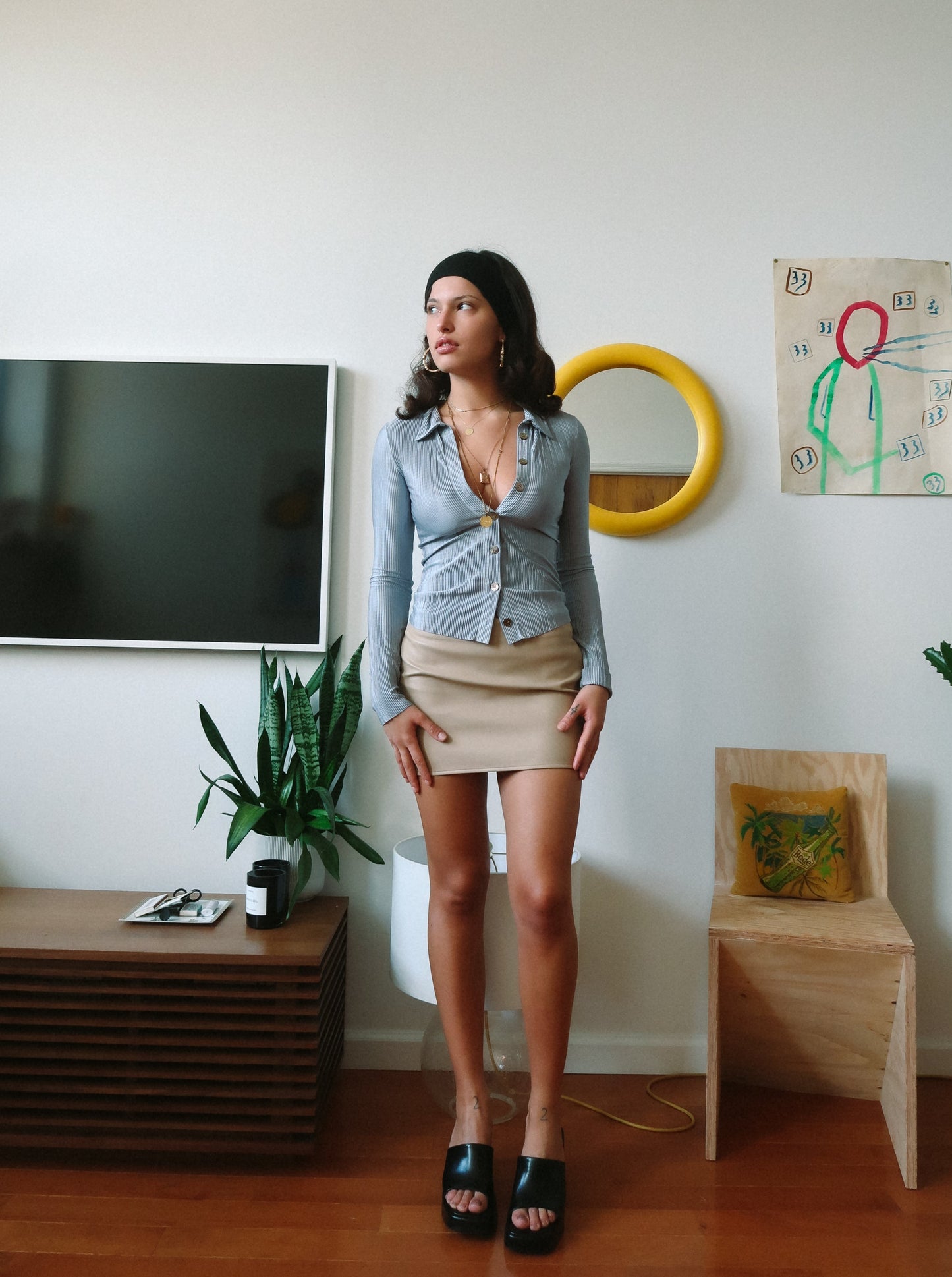 RAE skirt - macadamaia *final sale*
