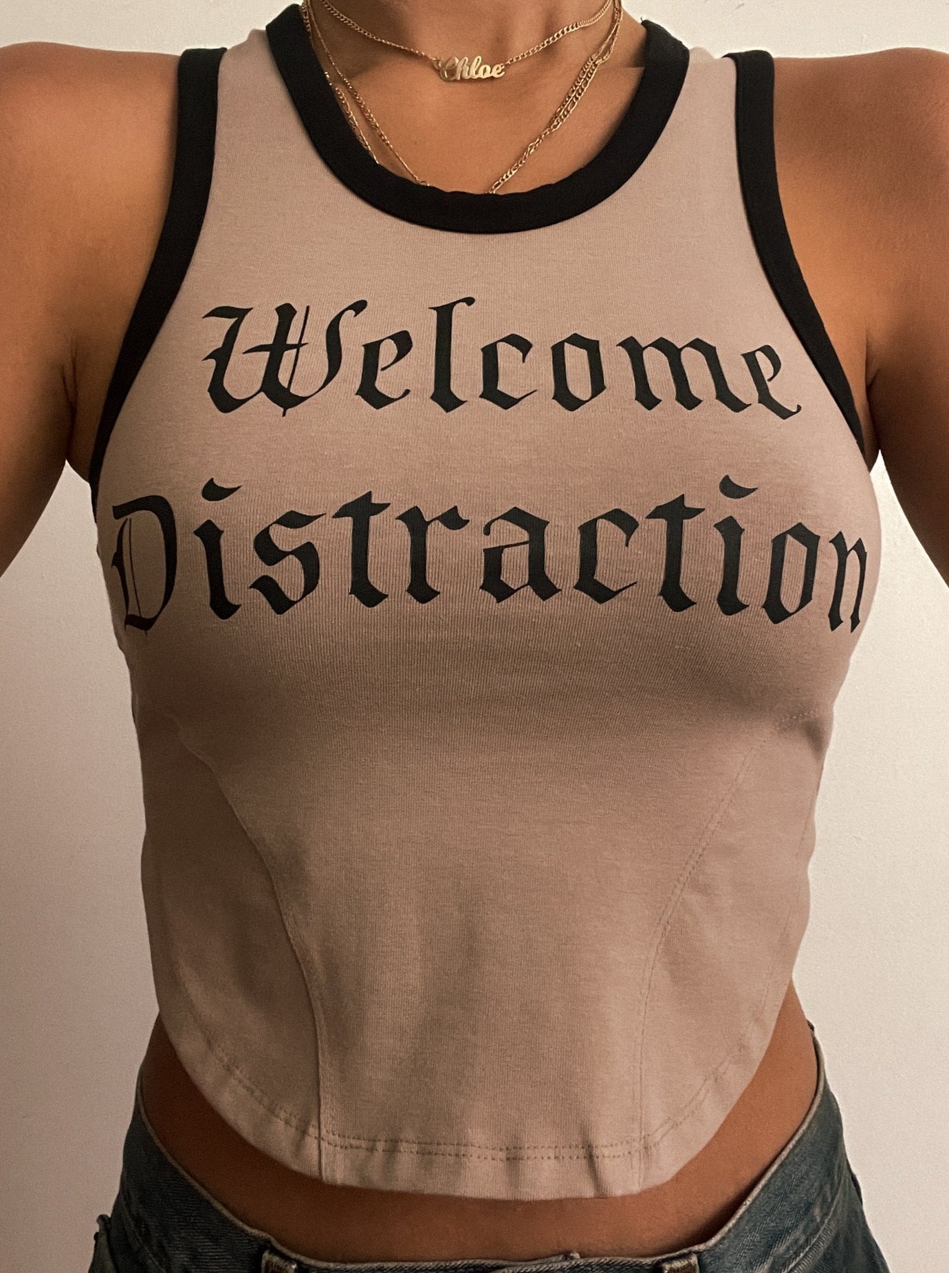 ALEX top - welcome distraction