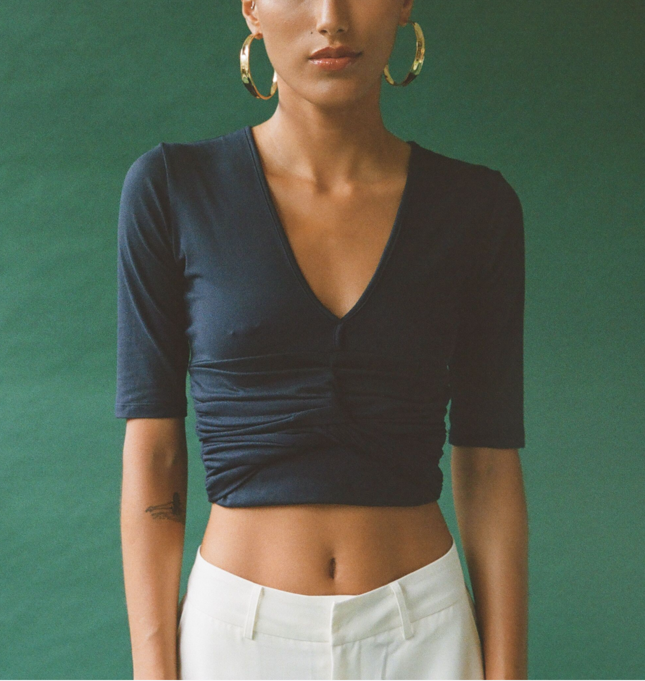VALLE top - navy