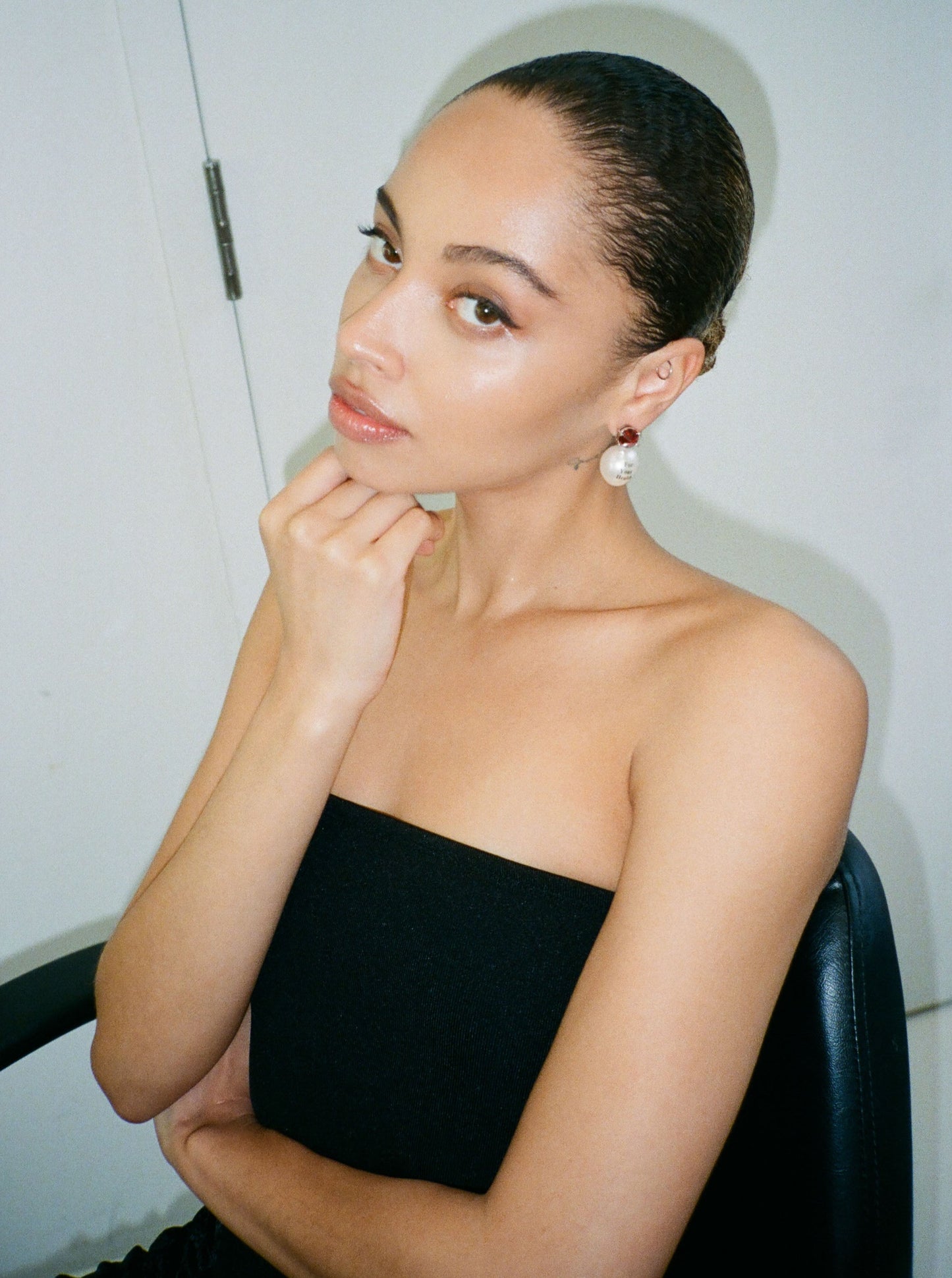 YOKO tube top - black