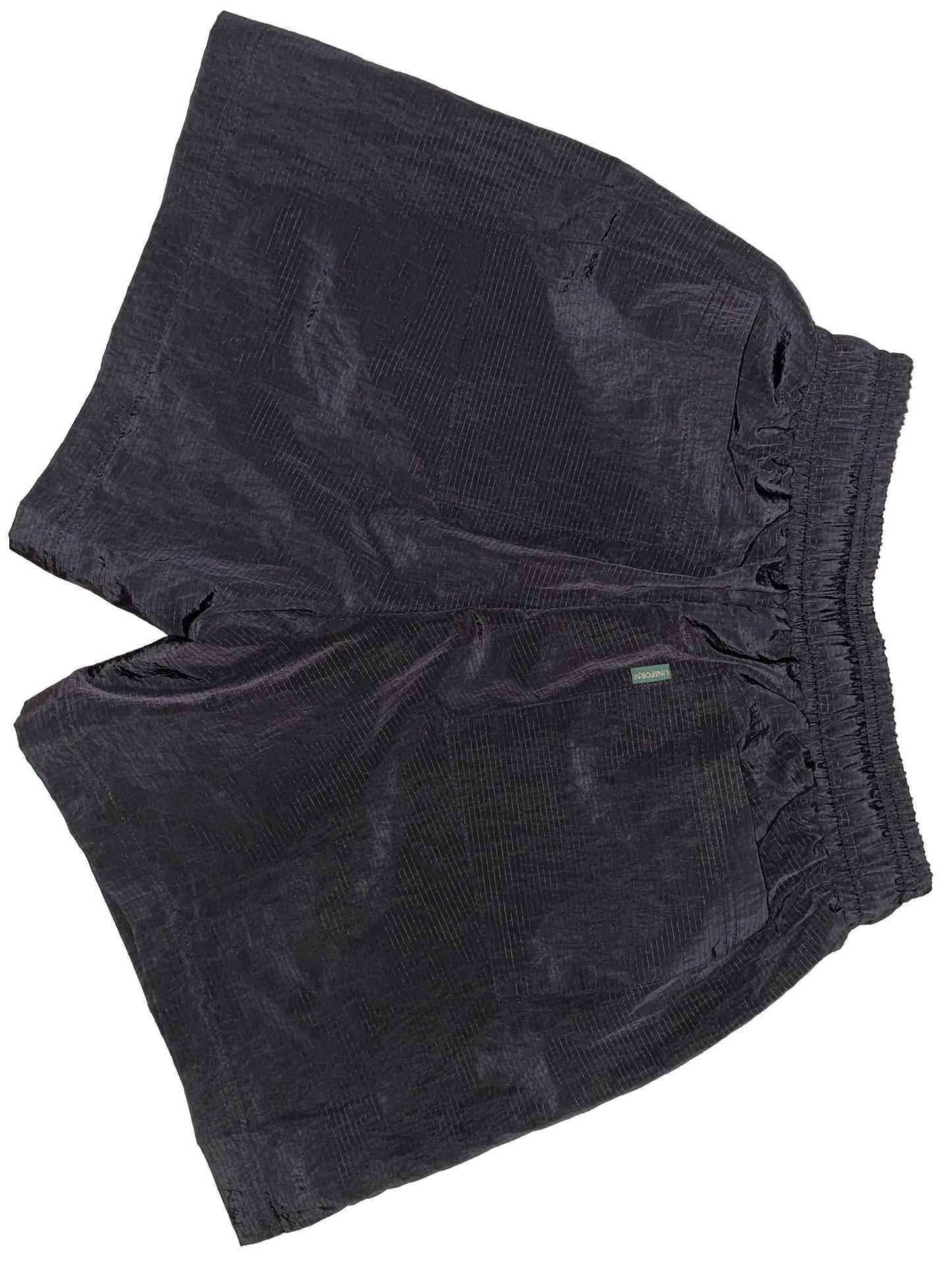 THE UNISEX RIPSTOP SHORTS - carbon black