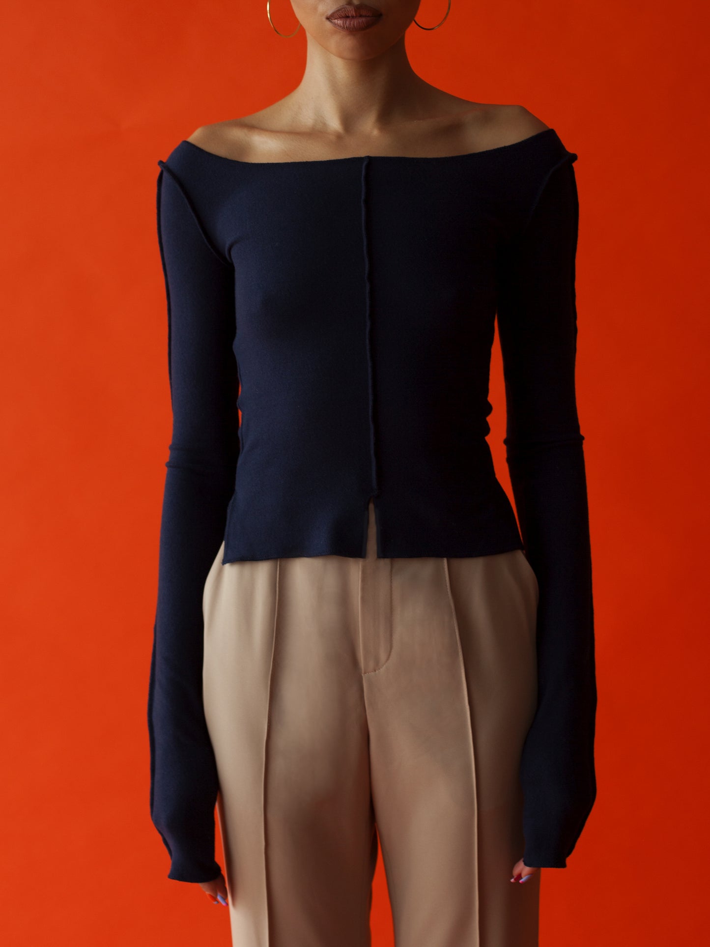 LAGOM reversible top - navy
