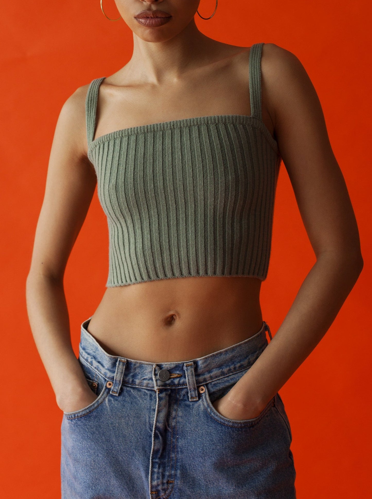 MIA top - sage