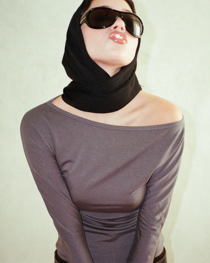 PARADIS top - grey