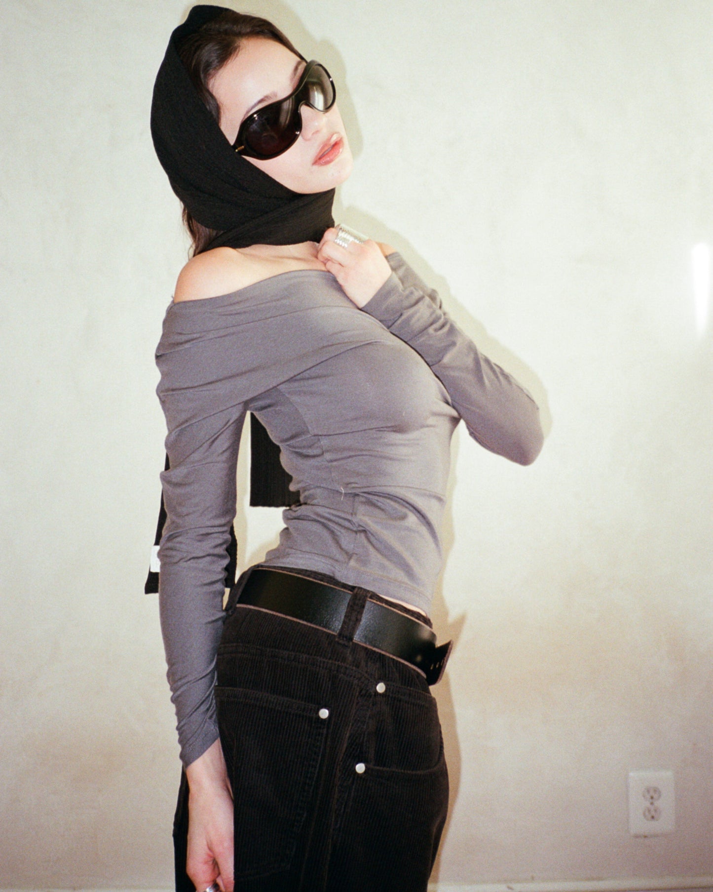 PARADIS top - grey