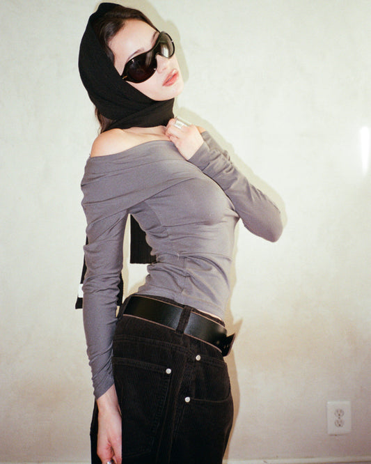 PARADIS top - grey