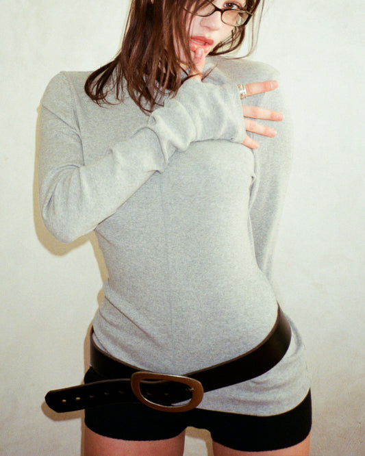 CAPAS long sleeve tee - Grey